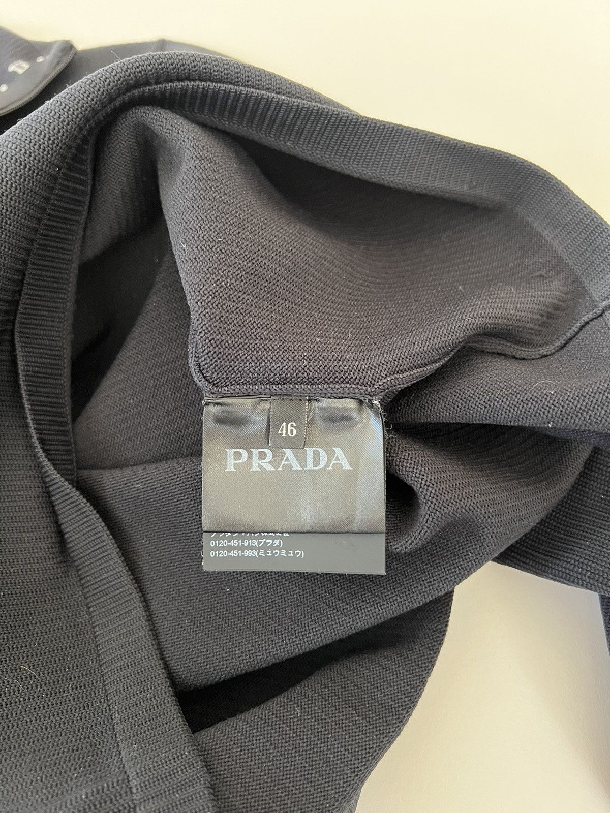 Prada Prada FW18 Runway Knit Tech Top Size US S / EU 44-46 / 1 - 9 Thumbnail