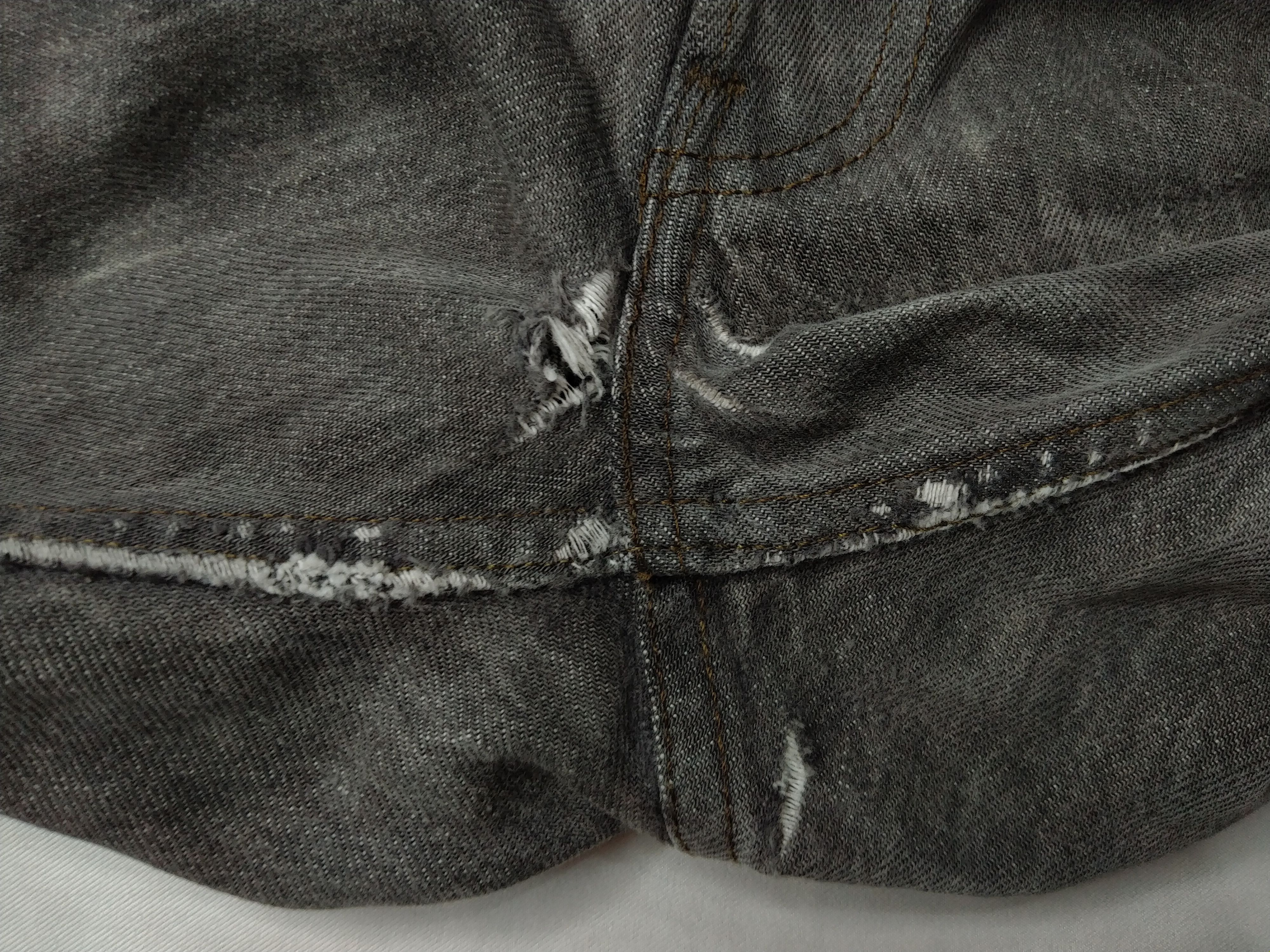Japanese Brand 90s Vintage Levi's 501 USA Faded Black Denim 32x30 -JN812 Size US 32 / EU 48 - 11 Thumbnail