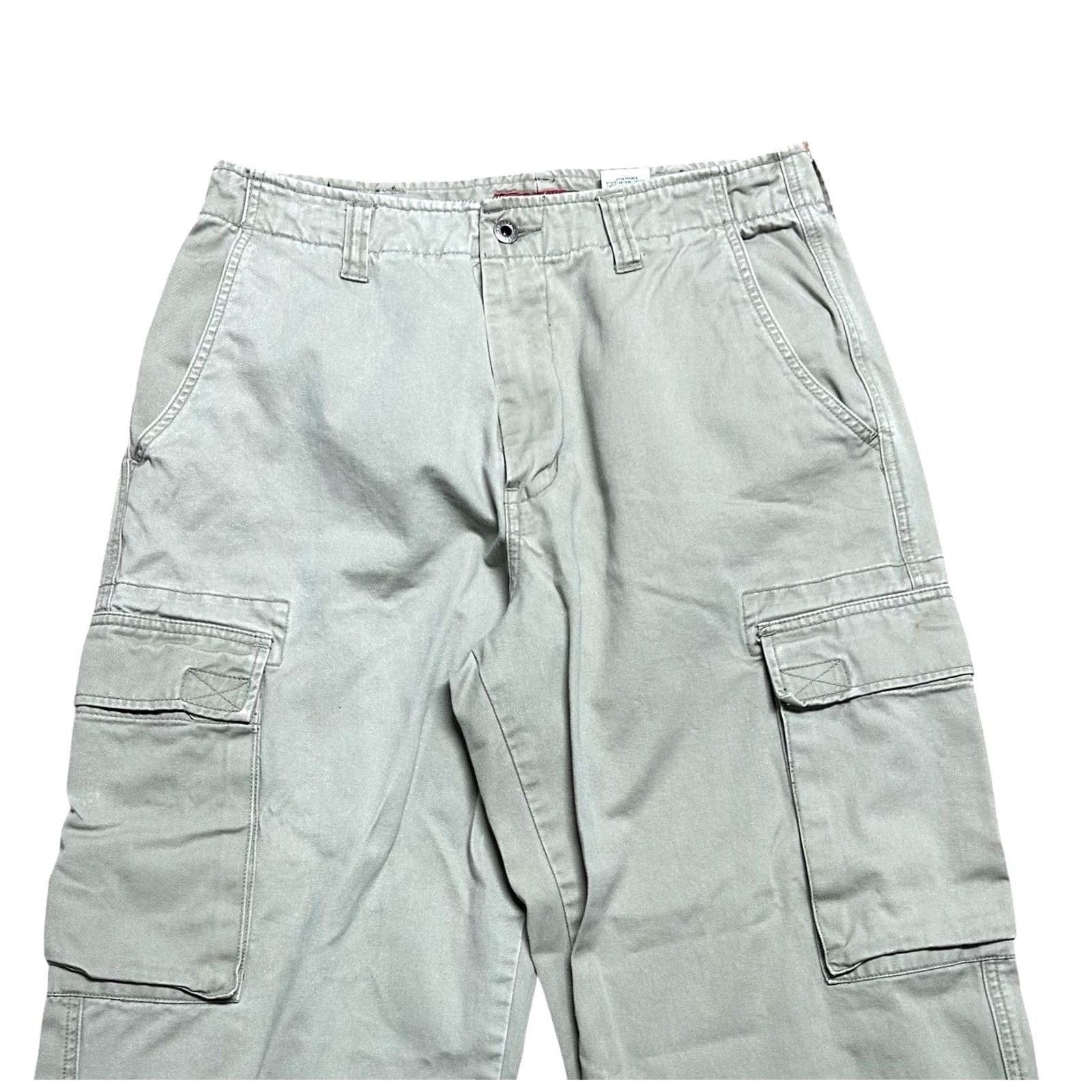 Vintage VINTAGE Union Bay Cargo Pants Men 32x32 Tan Wide-Leg Grunge Skater Public Size US 32 / EU 48 - 4 Thumbnail