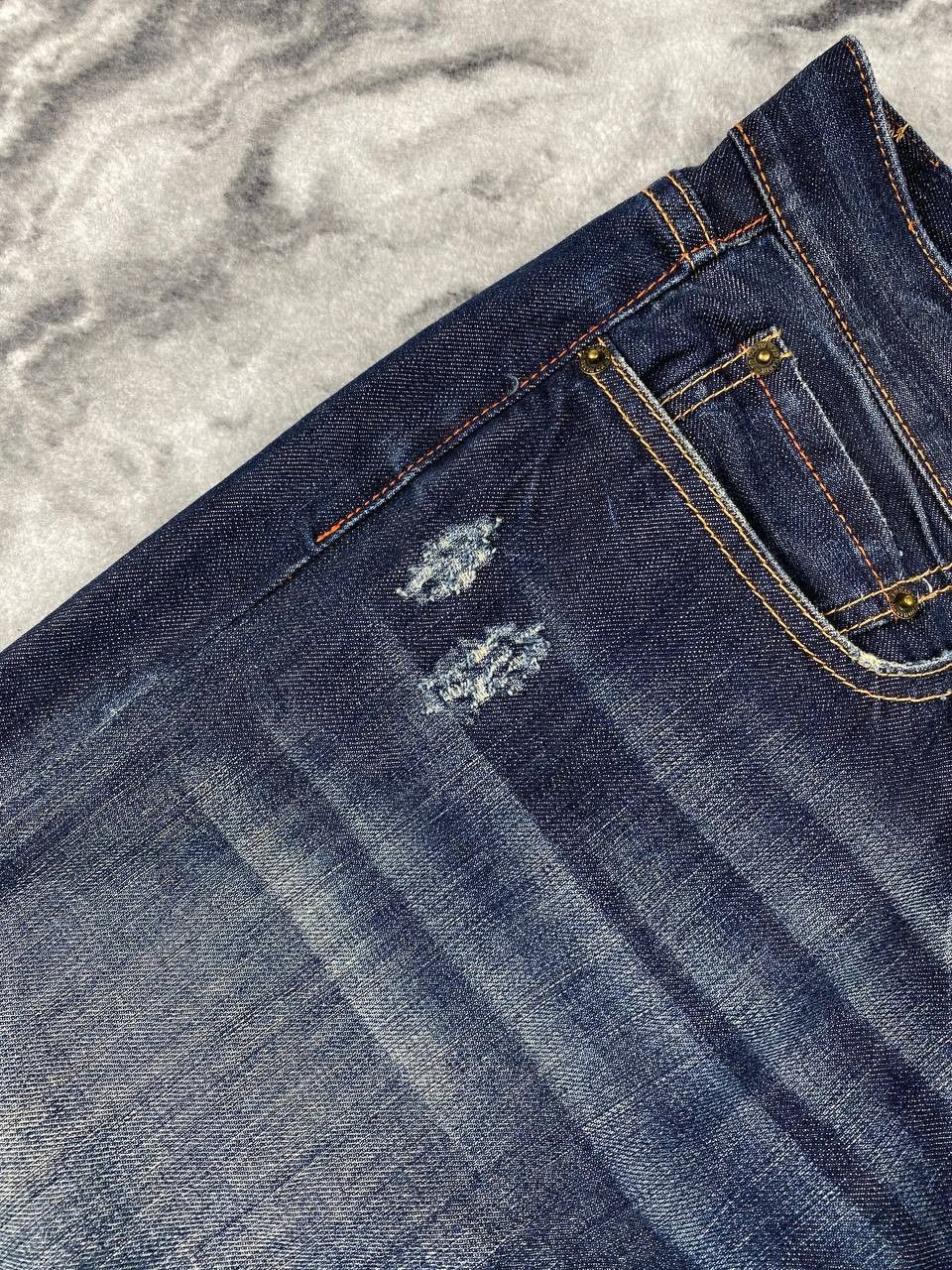 Ed Hardy Vintage Ed Hardy by Christian Audigier Denim Jeans Big Logo Size US 38 / EU 54 - 11 Thumbnail