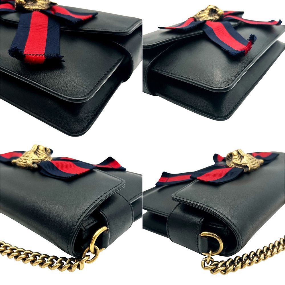 Gucci Gucci Broadway Leather Bag Size ONE SIZE - 7 Thumbnail