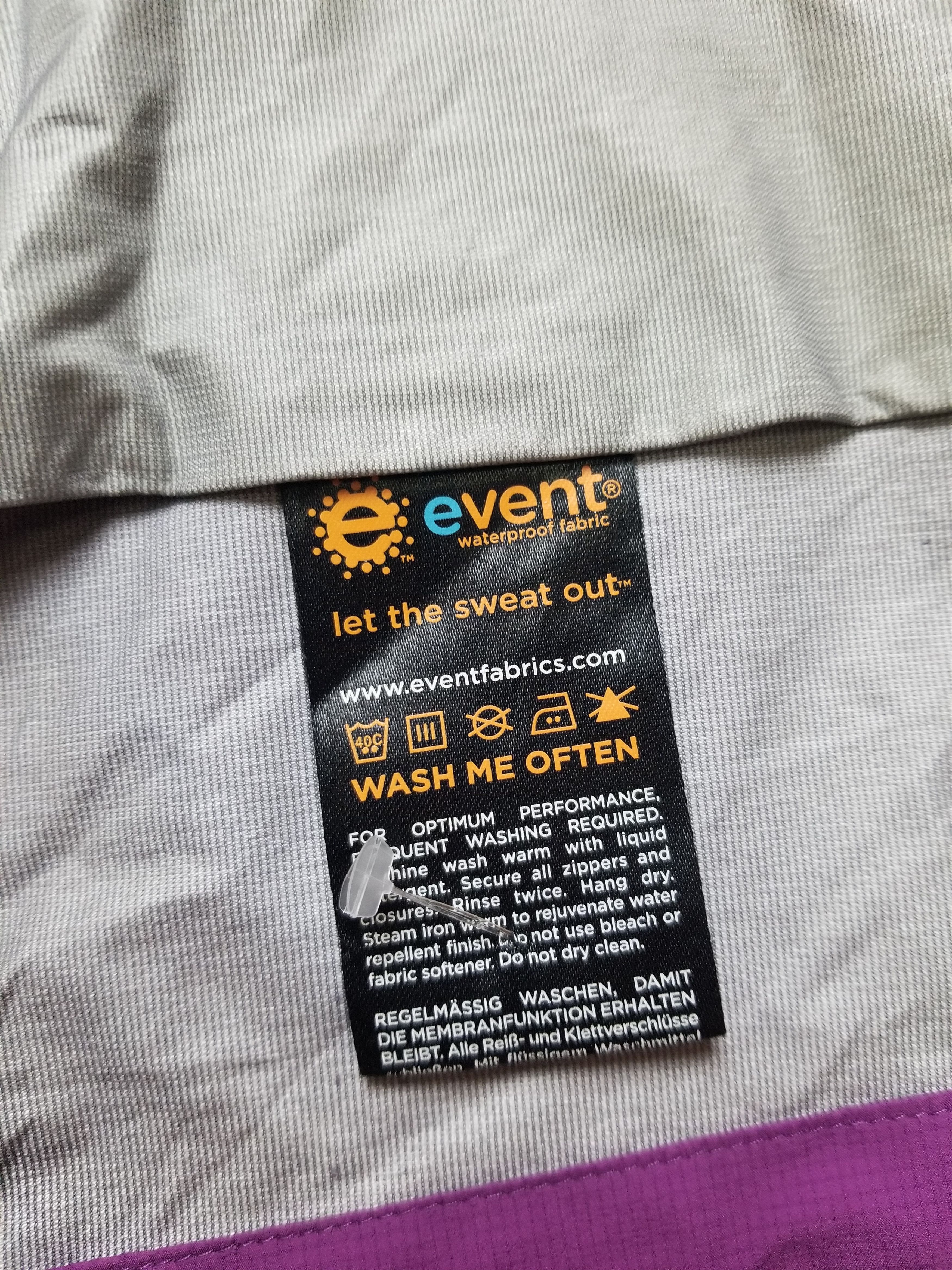 Rab Rab Newton Rain Event Waterproof Fabric Jacket Size XL / US 12-14 / IT 48-50 - 17 Thumbnail