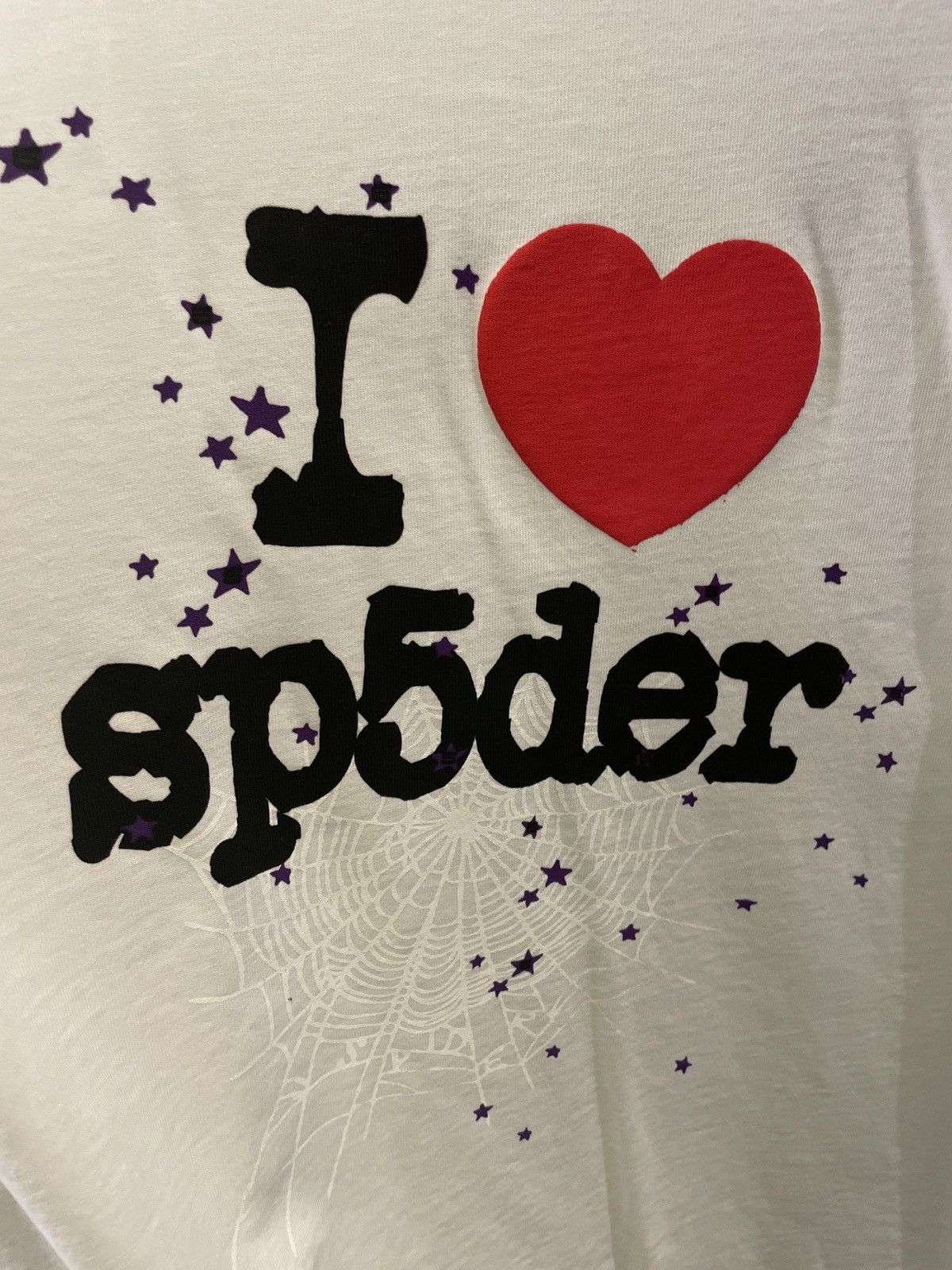 Sp5der Spider Worldwide “I Love Spider” T-Shirt Size US XL / EU 56 / 4 - 2 Thumbnail