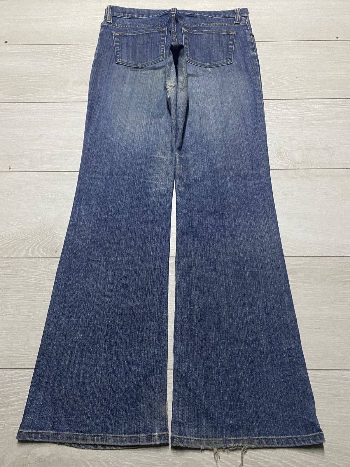 Uniqlo Vintage Uniqlo Grunge Flare Bootcut Woman Jeans Size US 30 / EU 46 - 2 Thumbnail