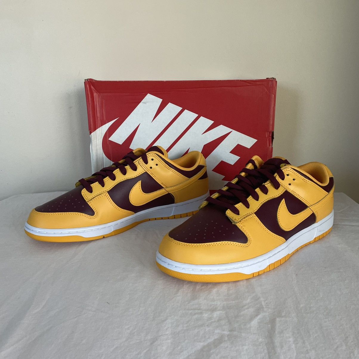 Nike Nike Dunk Low Arizona State University Gold Mens US Size 13 Size US 13 / EU 46 - 5 Thumbnail