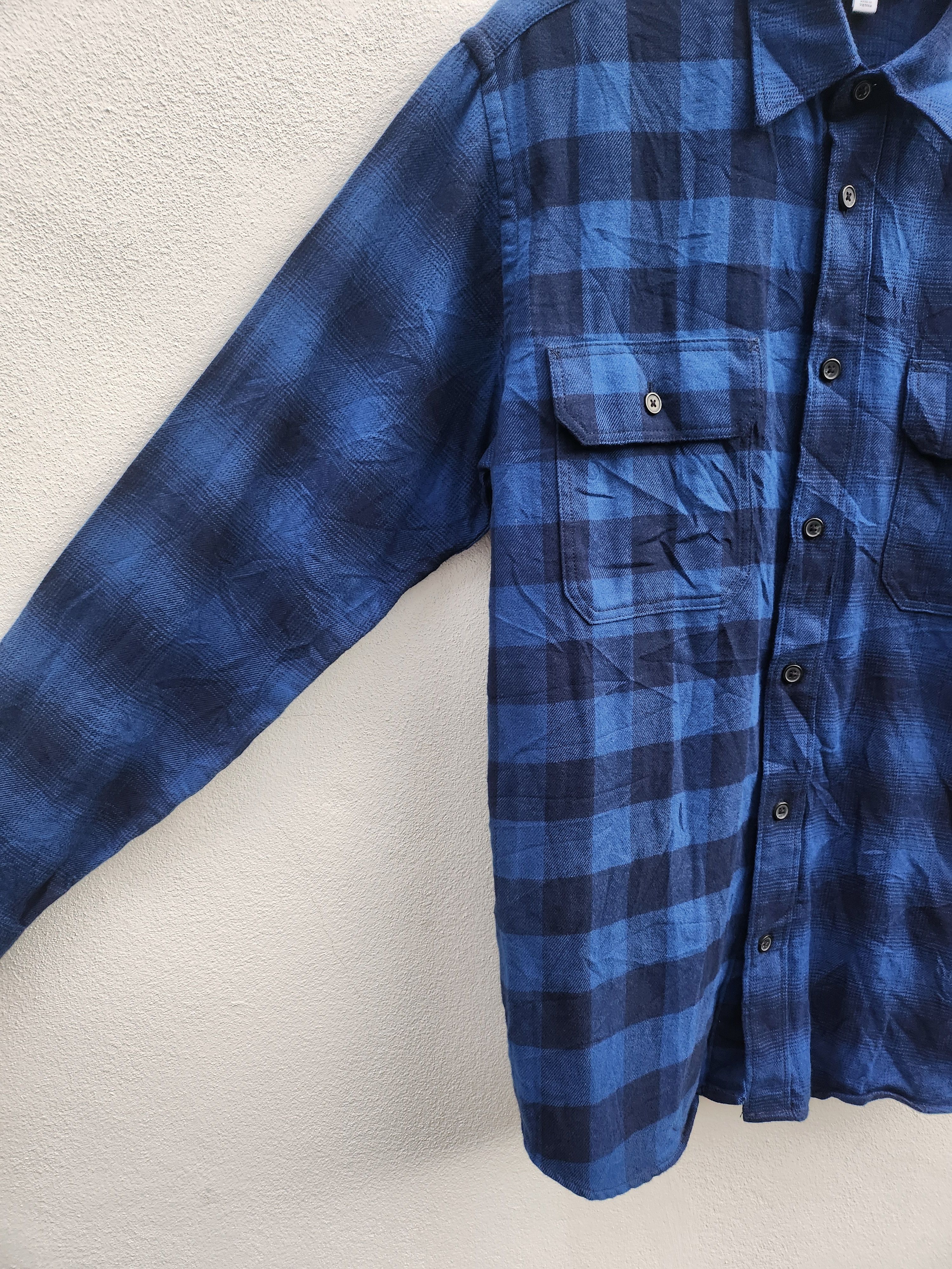Flannel × JW Anderson × Japanese Brand Jw Anderson x uniqlo punk shirt Size US L / EU 52-54 / 3 - 7 Thumbnail