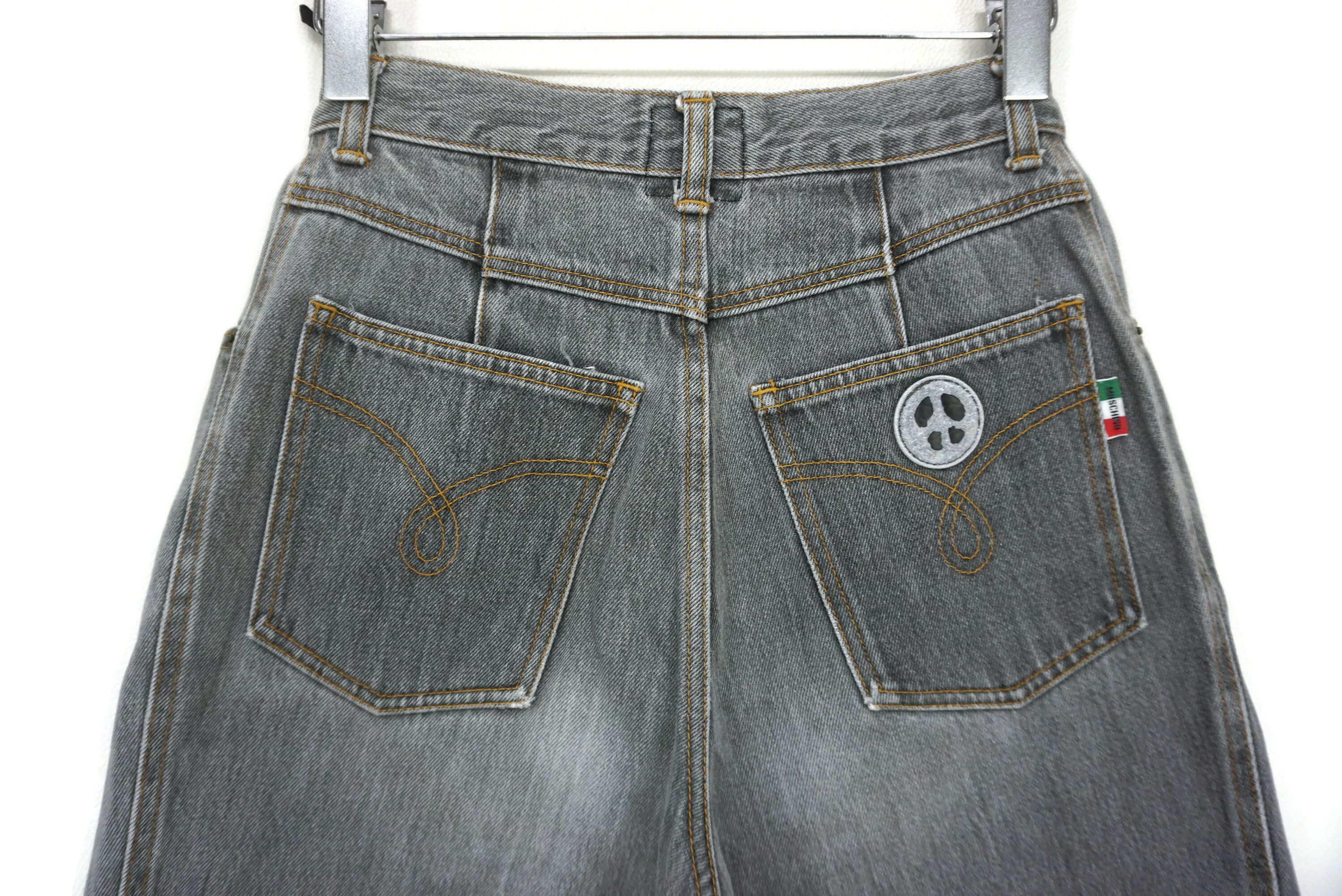 Moschino Vintage Jeans Size W26xL29.5 High Waisted Denim Size 26" / US 2 / IT 38 - 9 Thumbnail