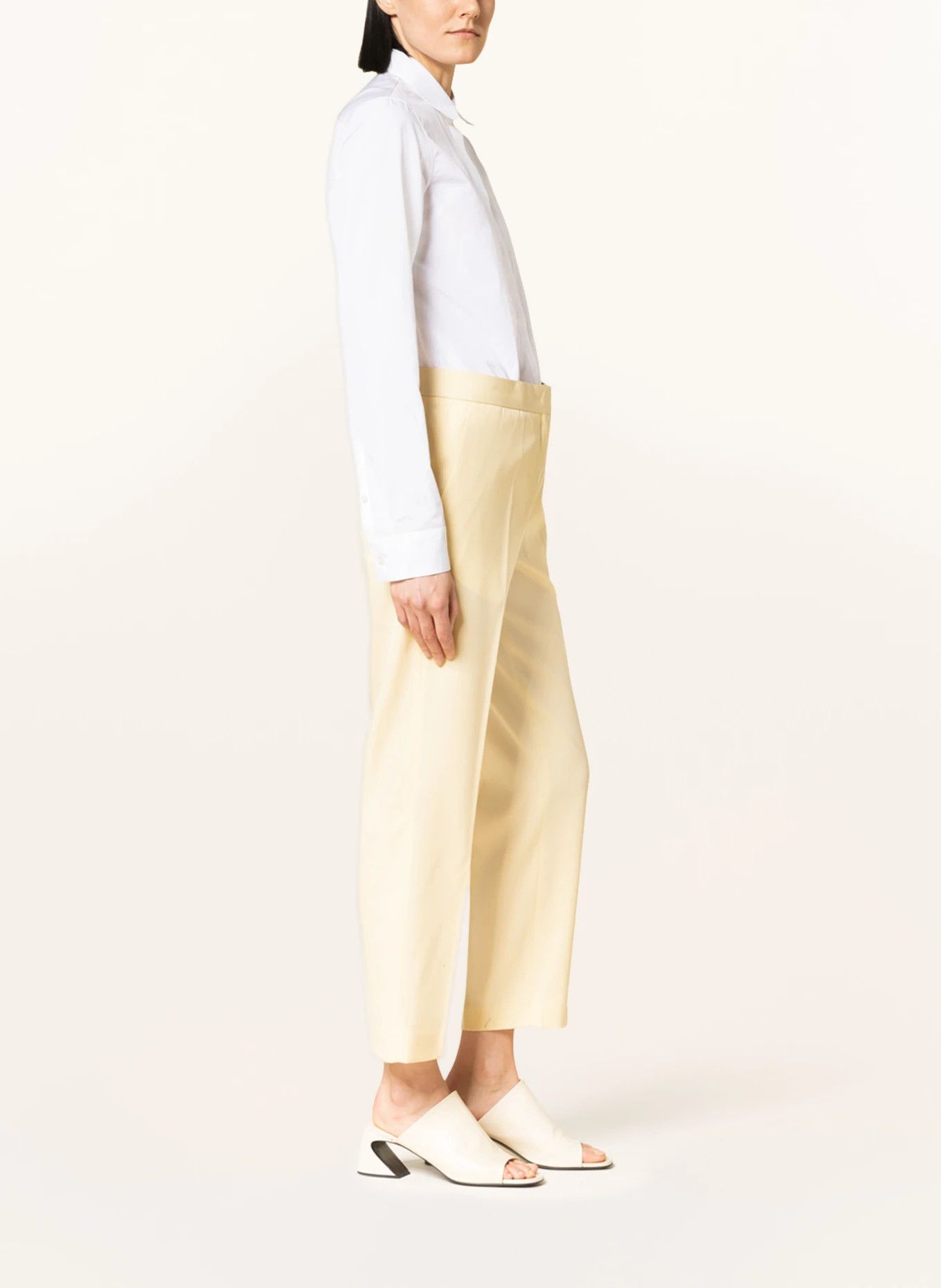 Jil Sander o1y1025 Sweatpant in Pastel Yellow Size 28" / US 6 / IT 42 - 4 Thumbnail