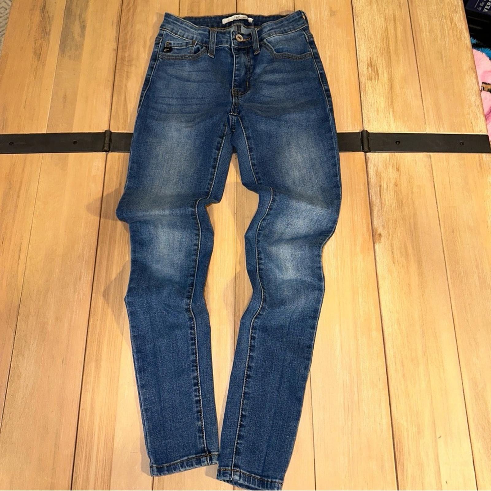 Kancan USA Kancan 0 / 23 Skinny Jeans Stretch Flattering Blue Denim Size 25" / US 0 / IT 36 - 1 Thumbnail