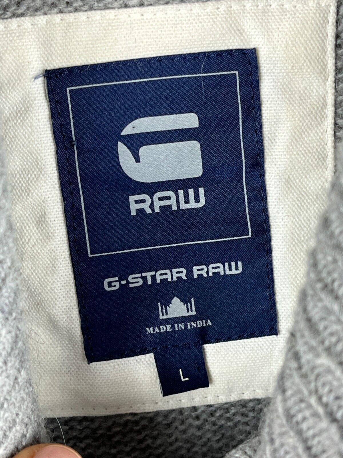 G-Star G-Star RAW Pippen Shawl Collar Knit L/S Sweater Wool Blend Size US L / EU 52-54 / 3 - 11 Thumbnail