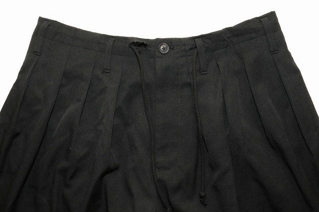 Yohji Yamamoto POUR HOMME 20ss wool gabardine baloon pants HN-P06-100 Size US 35 - 3 Thumbnail