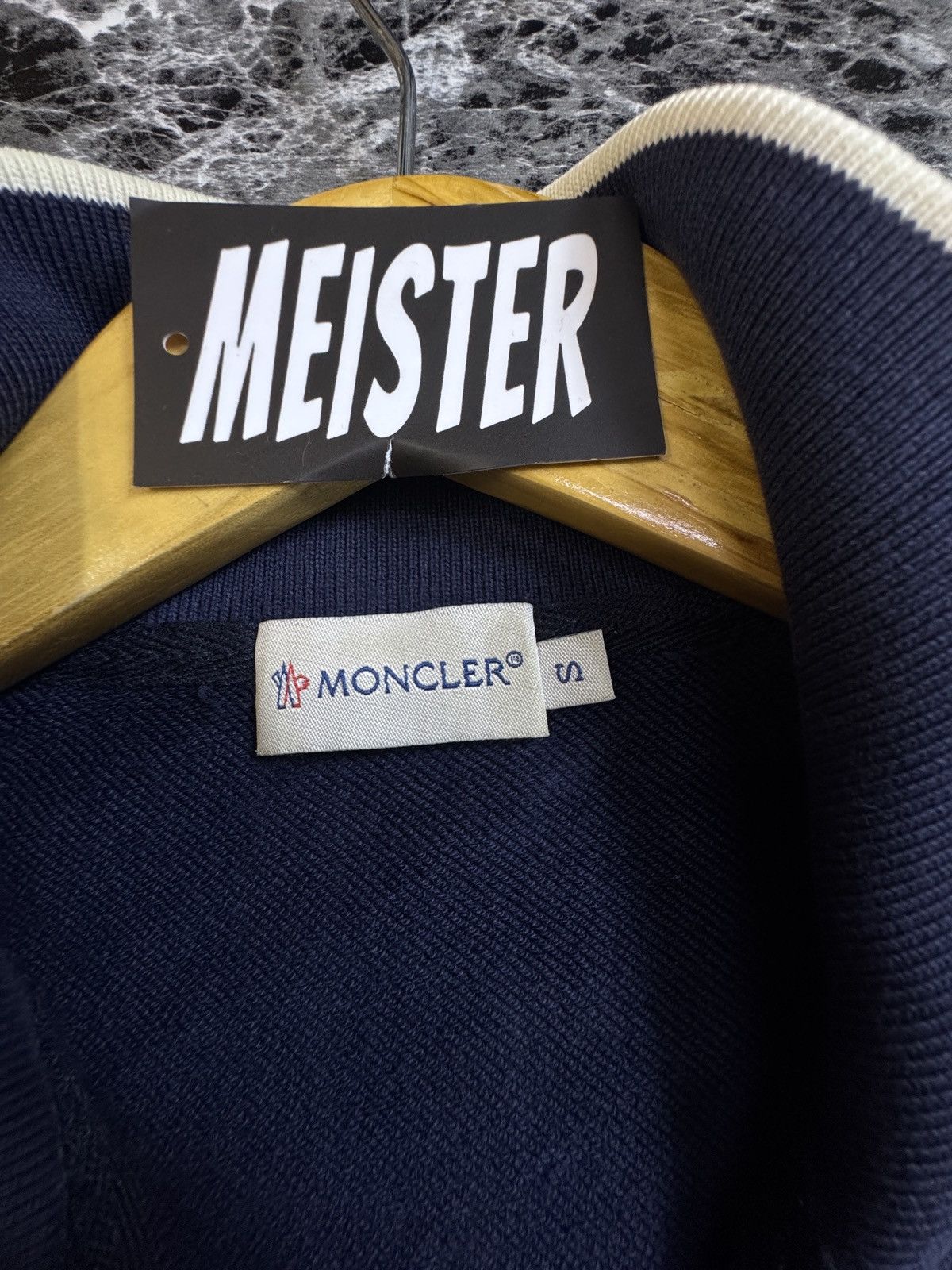 Moncler Moncler Zip sweatshirt sweater Size US S / EU 44-46 / 1 - 4 Thumbnail