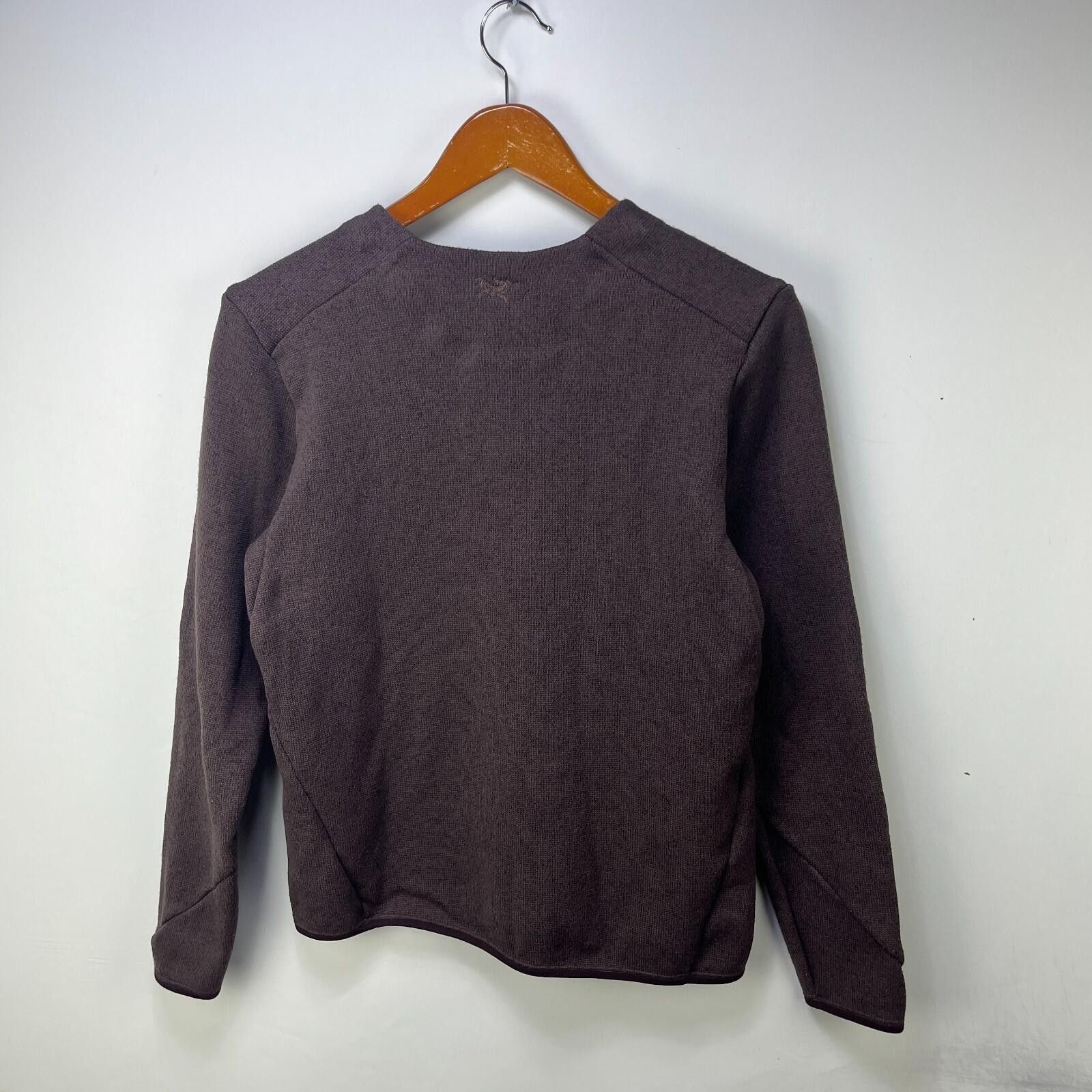 Arc'teryx Arc'teryx Sweater Womens Small Covert Crew Maroon Fleece Size S / US 4 / IT 40 - 4 Thumbnail
