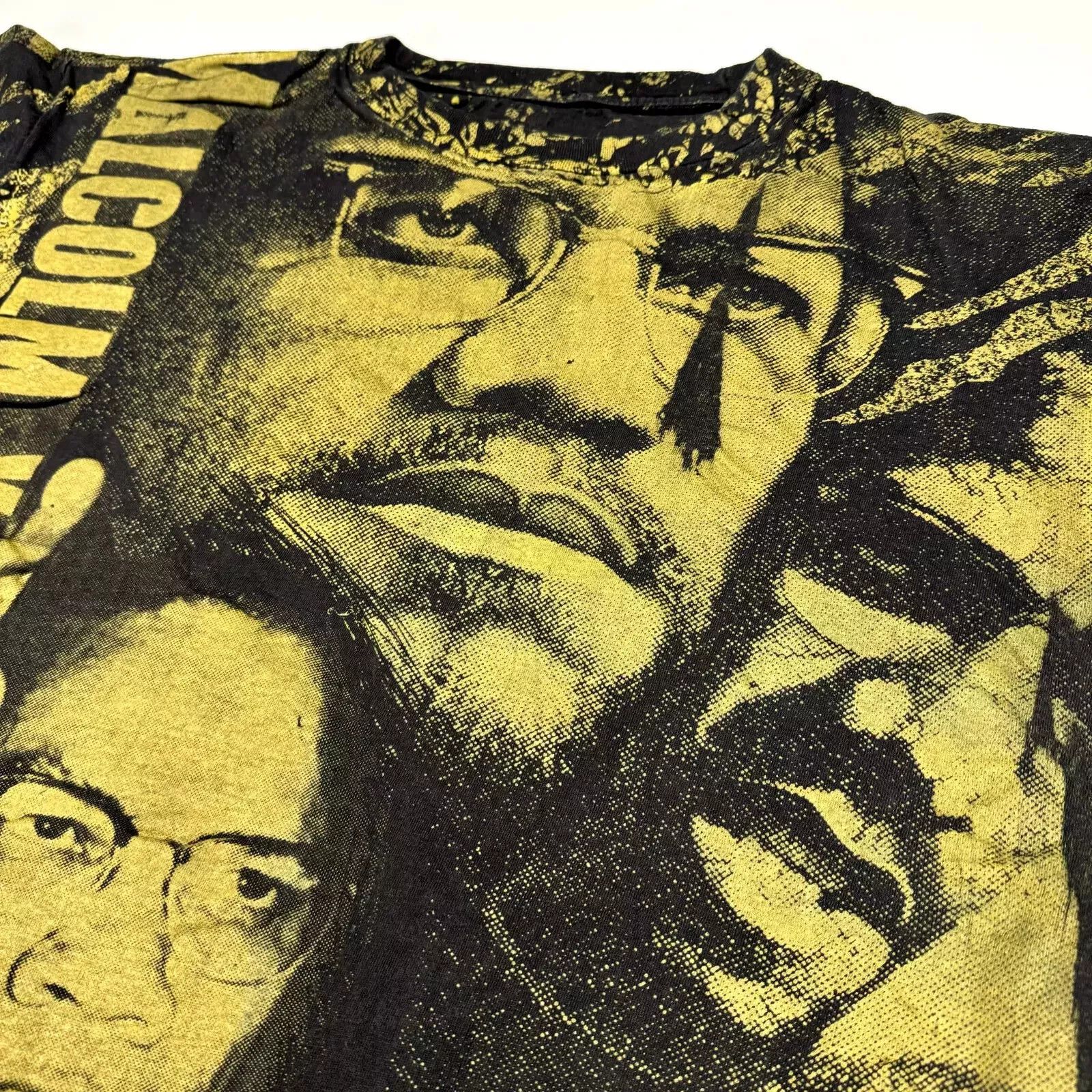 Vintage Vintage Malcolm X All Over Print Double Sided AOP Tee Size US M / EU 48-50 / 2 - 2 Thumbnail