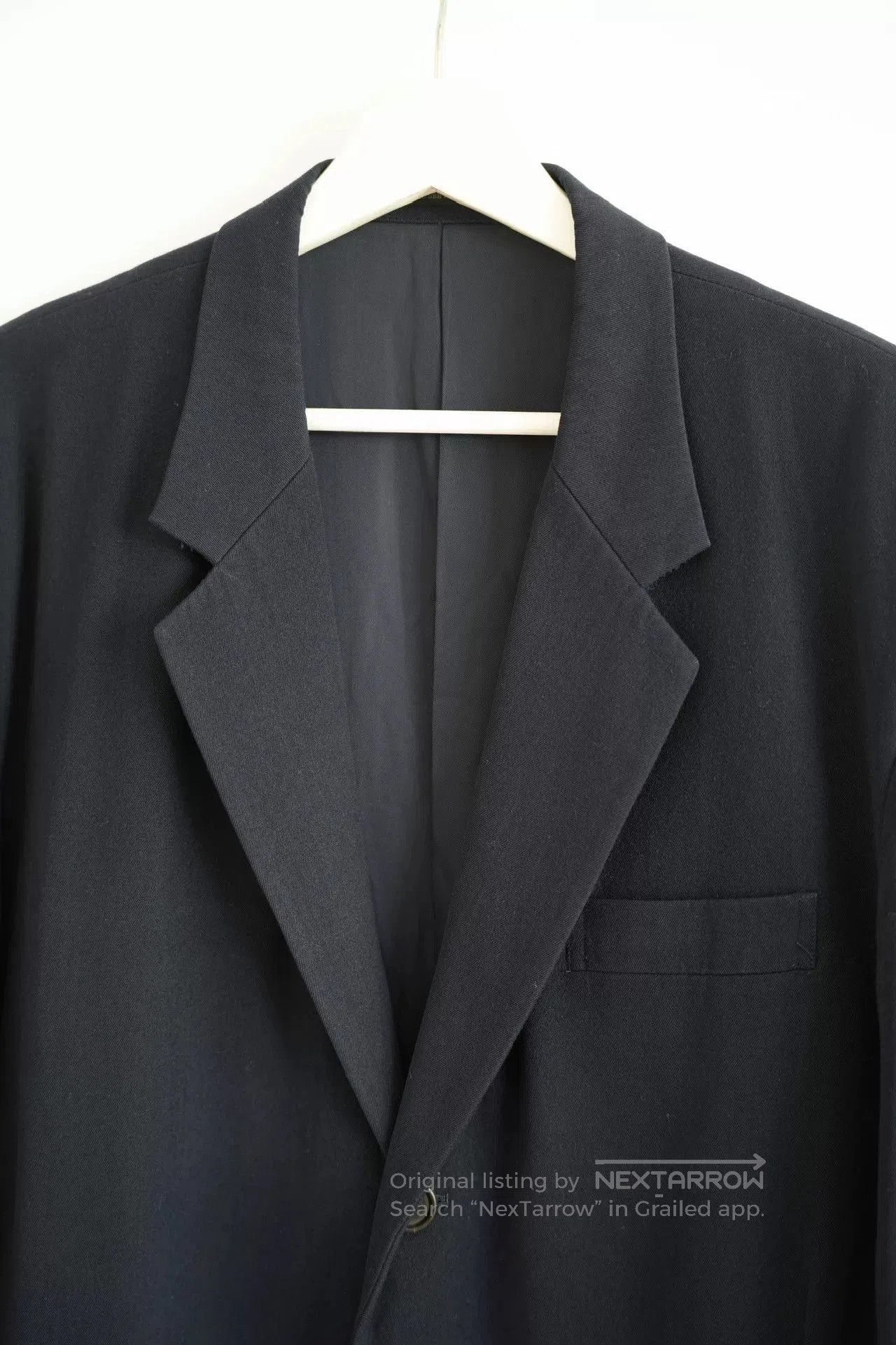 Yohji Yamamoto Yohji Yamamoto Long Blazer with Unique Pockets. Size US M / EU 48-50 / 2 - 4 Thumbnail