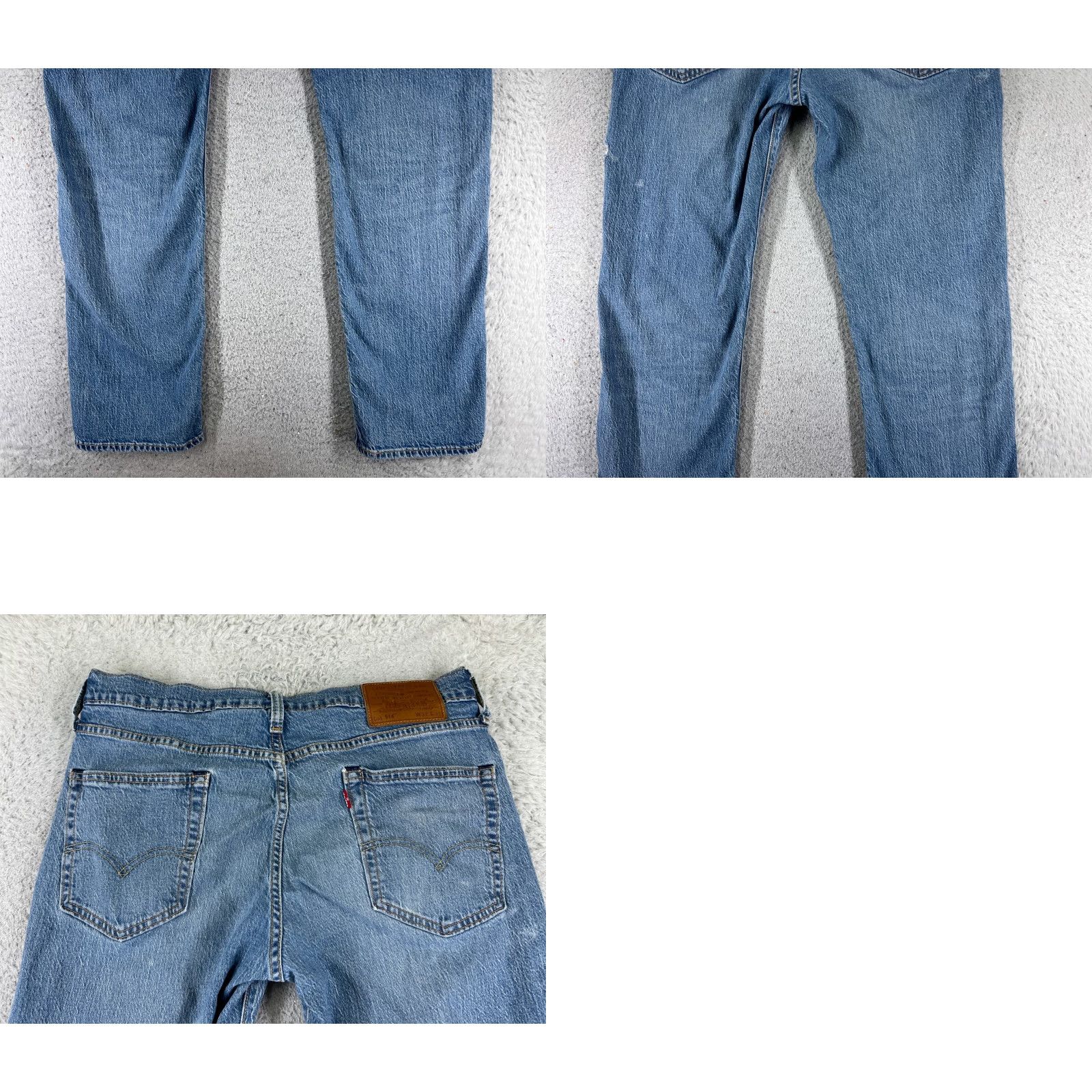 Levi's Levis Jeans Adult 32 Blue Denim 514 Premium Cotton Blend 31x30 Pants Size US 32 / EU 48 - 10 Thumbnail