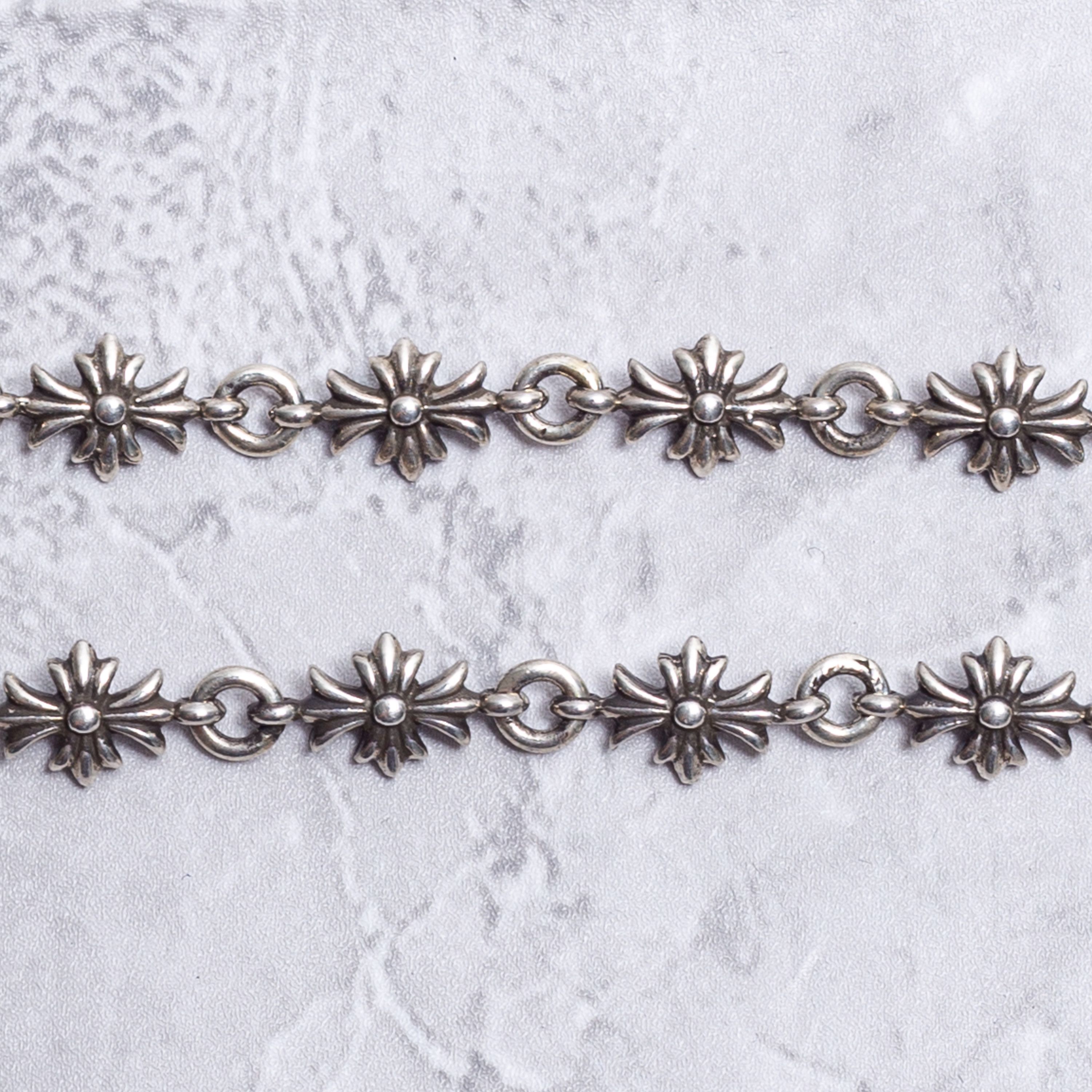 Chrome Hearts CHROME HEARTS Silver Tiny E 13 links Bracelet Size ONE SIZE - 9 Thumbnail