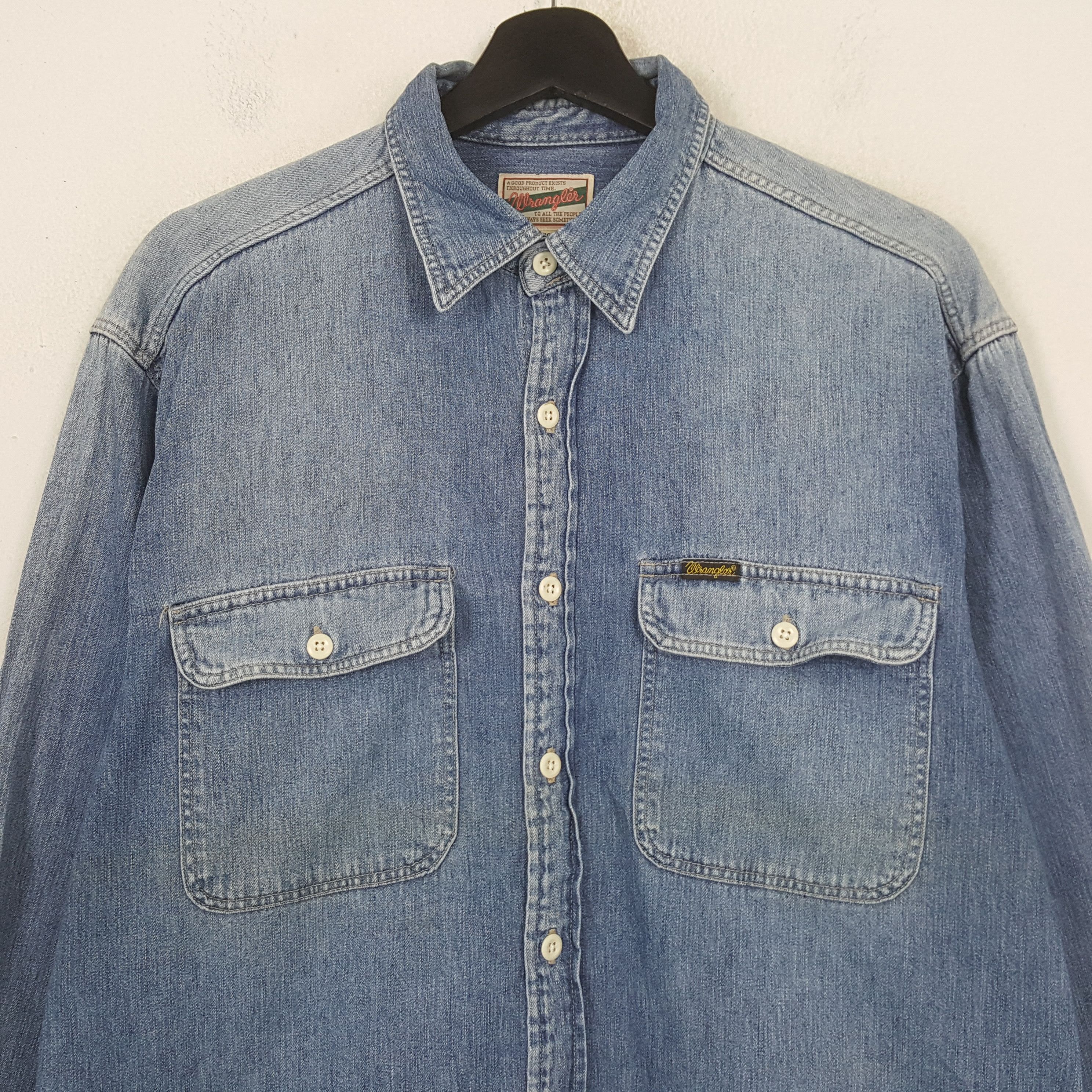 Wrangler Wrangler Classic Style Jacket C301N68 Size US L / EU 52-54 / 3 - 2 Thumbnail