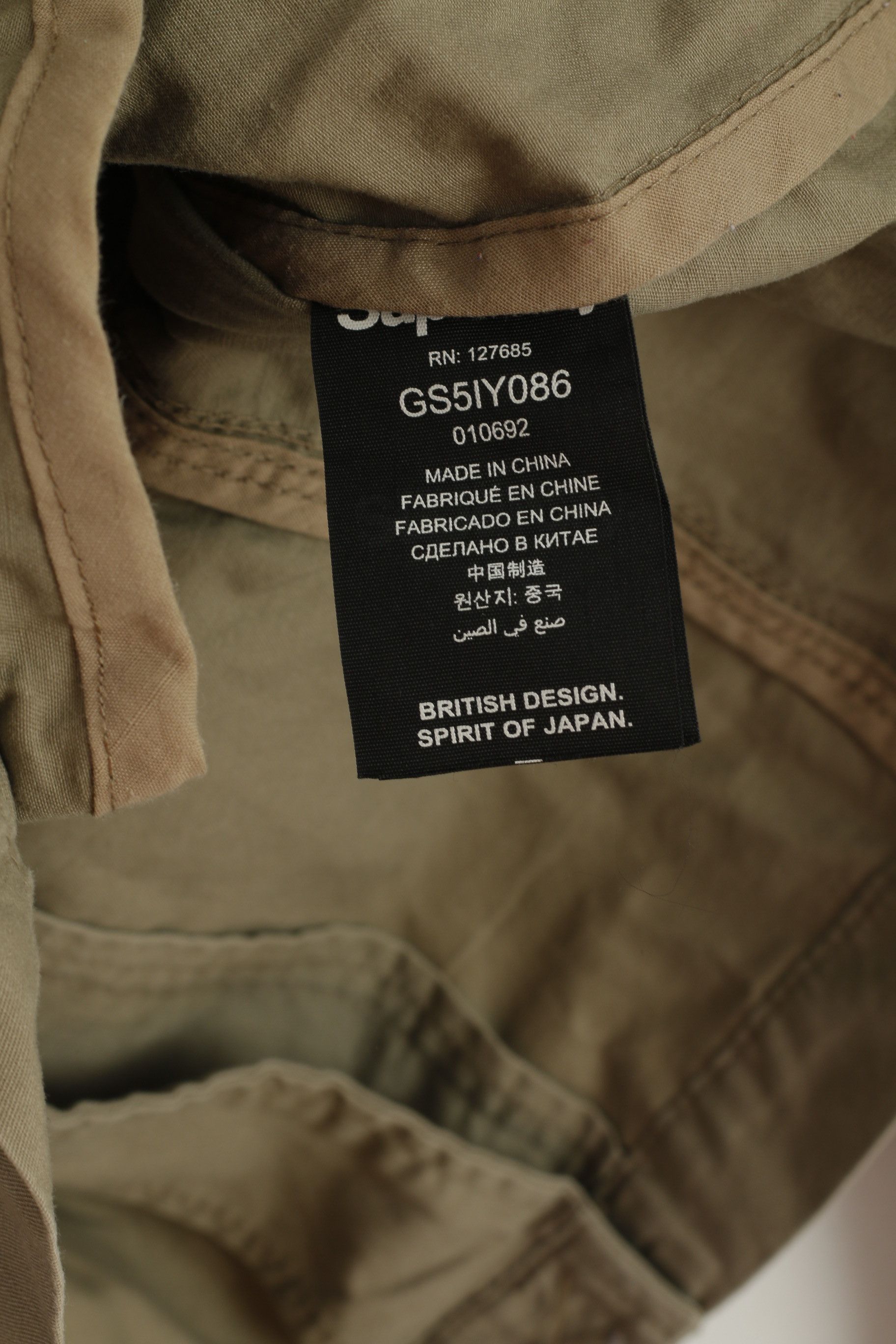 Superdry Superdry Women L (M) Jacket Beige Vintage Mac 7920 Size M / US 6-8 / IT 42-44 - 6 Thumbnail