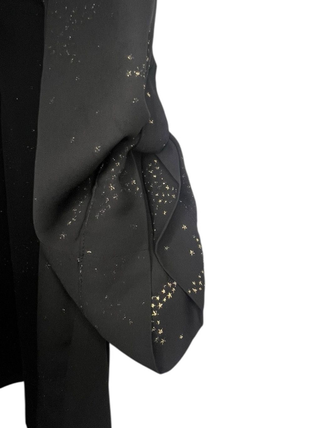 Torrid Torrid Harper Short Sleeve Blouse With Scattered Gold Stars Size 3XL / US 20-22 - 5 Thumbnail