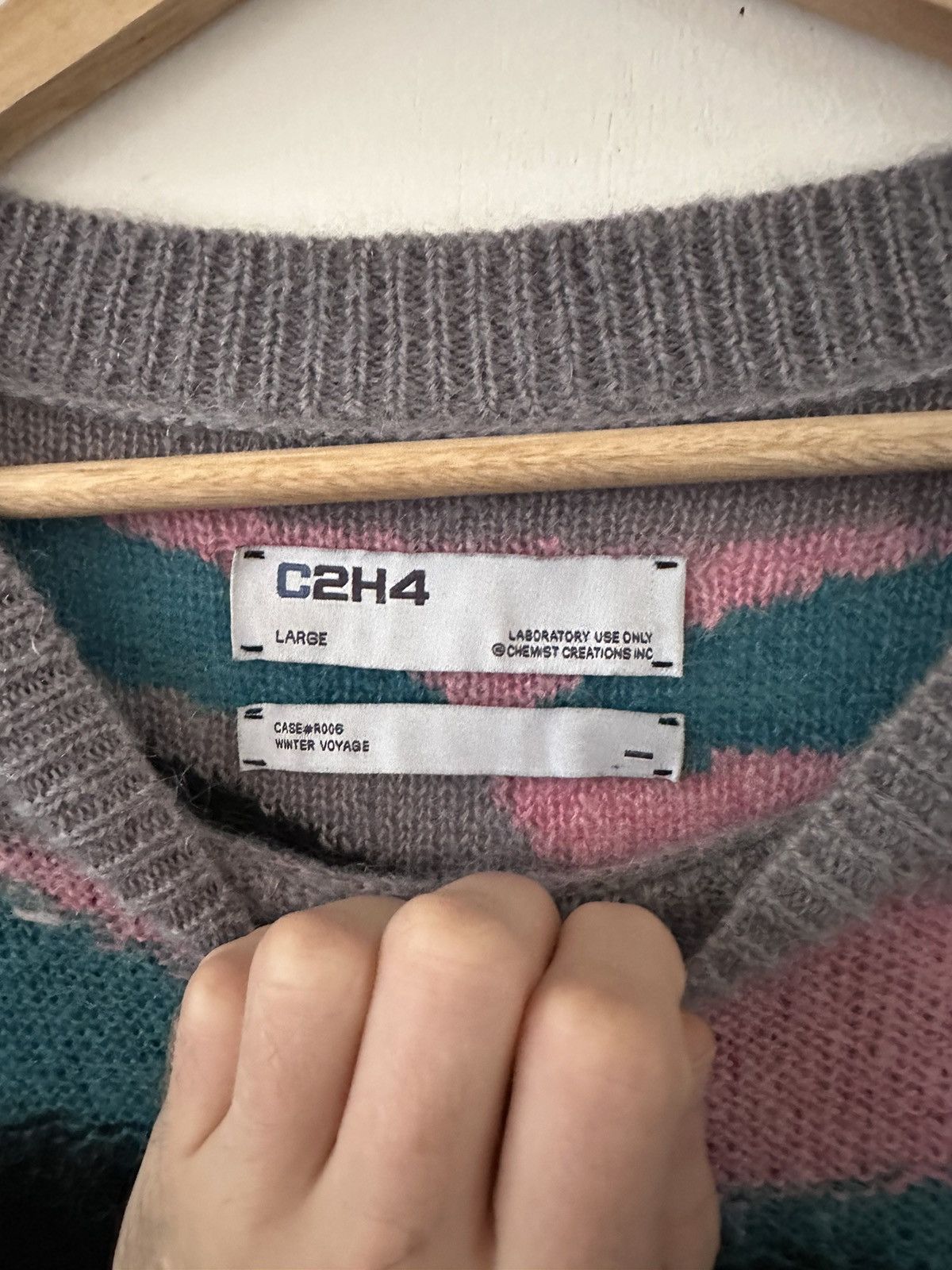 C2H4 C2H4 Ellipse Panelled Mohair Sweater Size US L / EU 52-54 / 3 - 5 Thumbnail