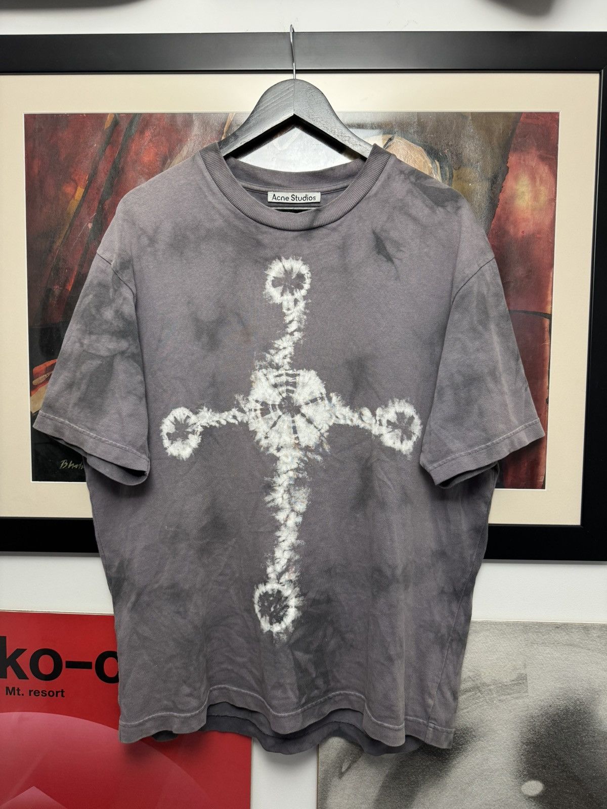 Acne Studios Acne Studios Tie Dye Abstract Tee Designer Oversize Rare Size US M / EU 48-50 / 2 - 1 Thumbnail