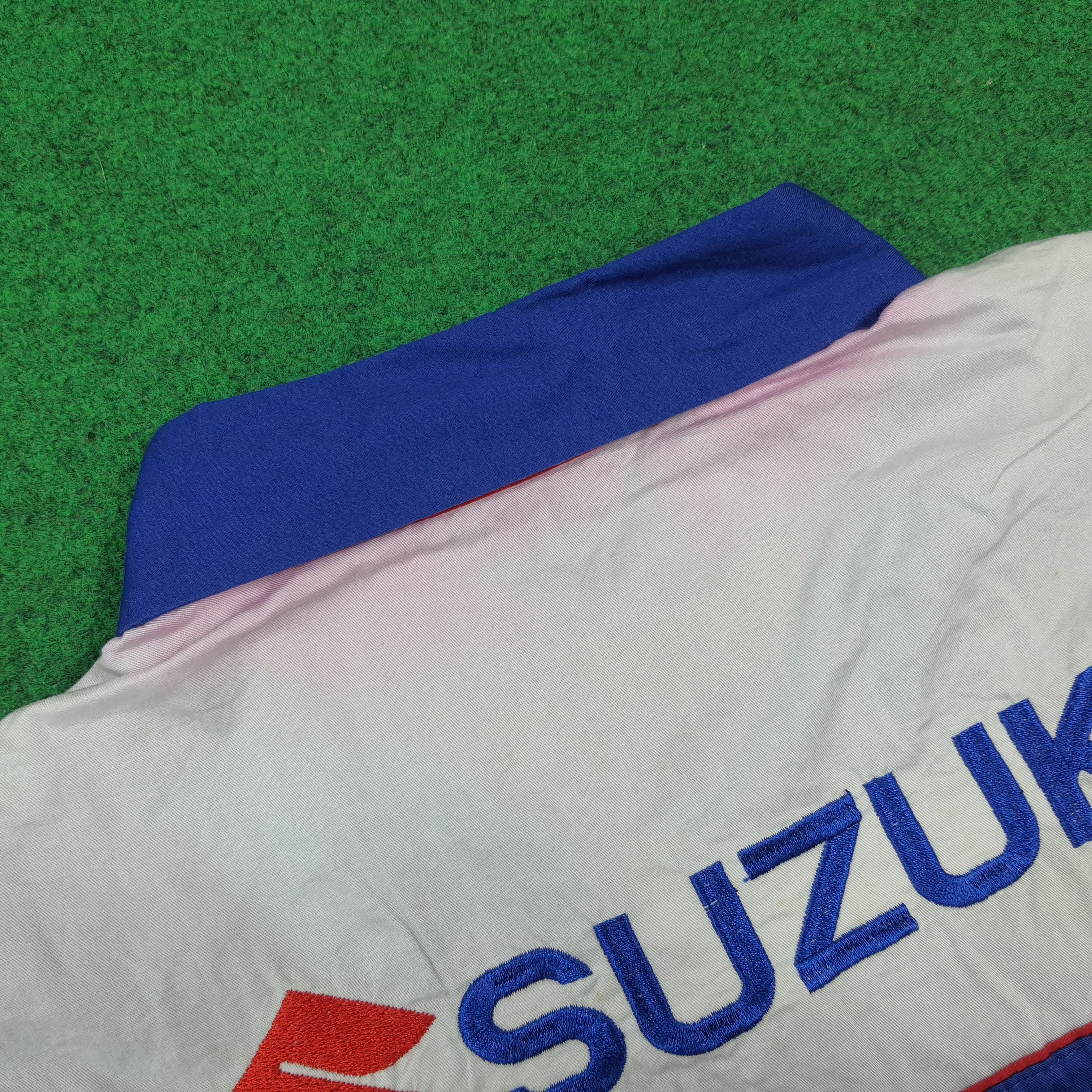 Japanese Brand Vintage Suzuki Hayabusa Racing Team Work Shirt C294N67 Size US S / EU 44-46 / 1 - 11 Thumbnail