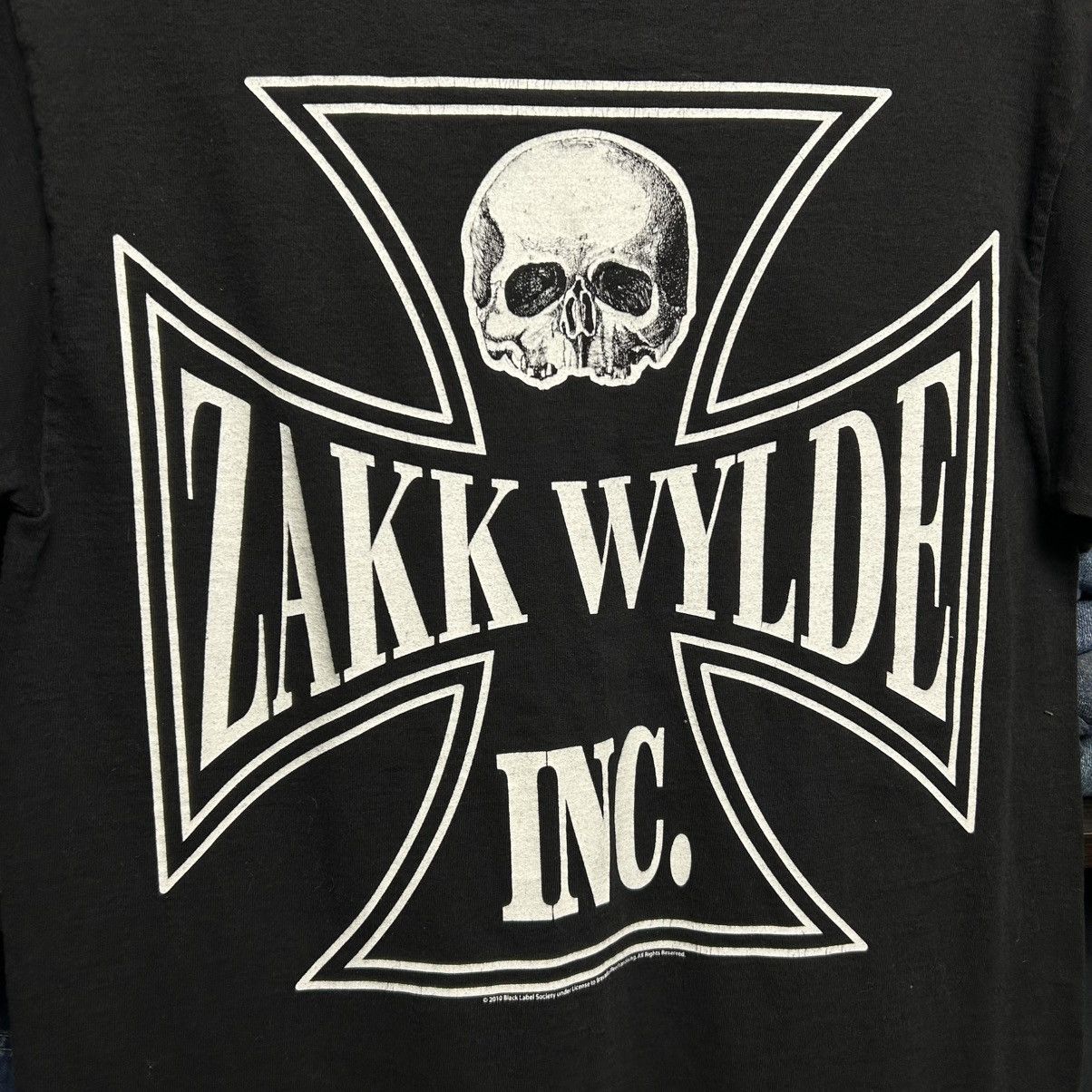 Band Tees Vintage Zakk Wylde Big Graphic Logo Rock band 2000’s tee Size US M / EU 48-50 / 2 - 9 Thumbnail