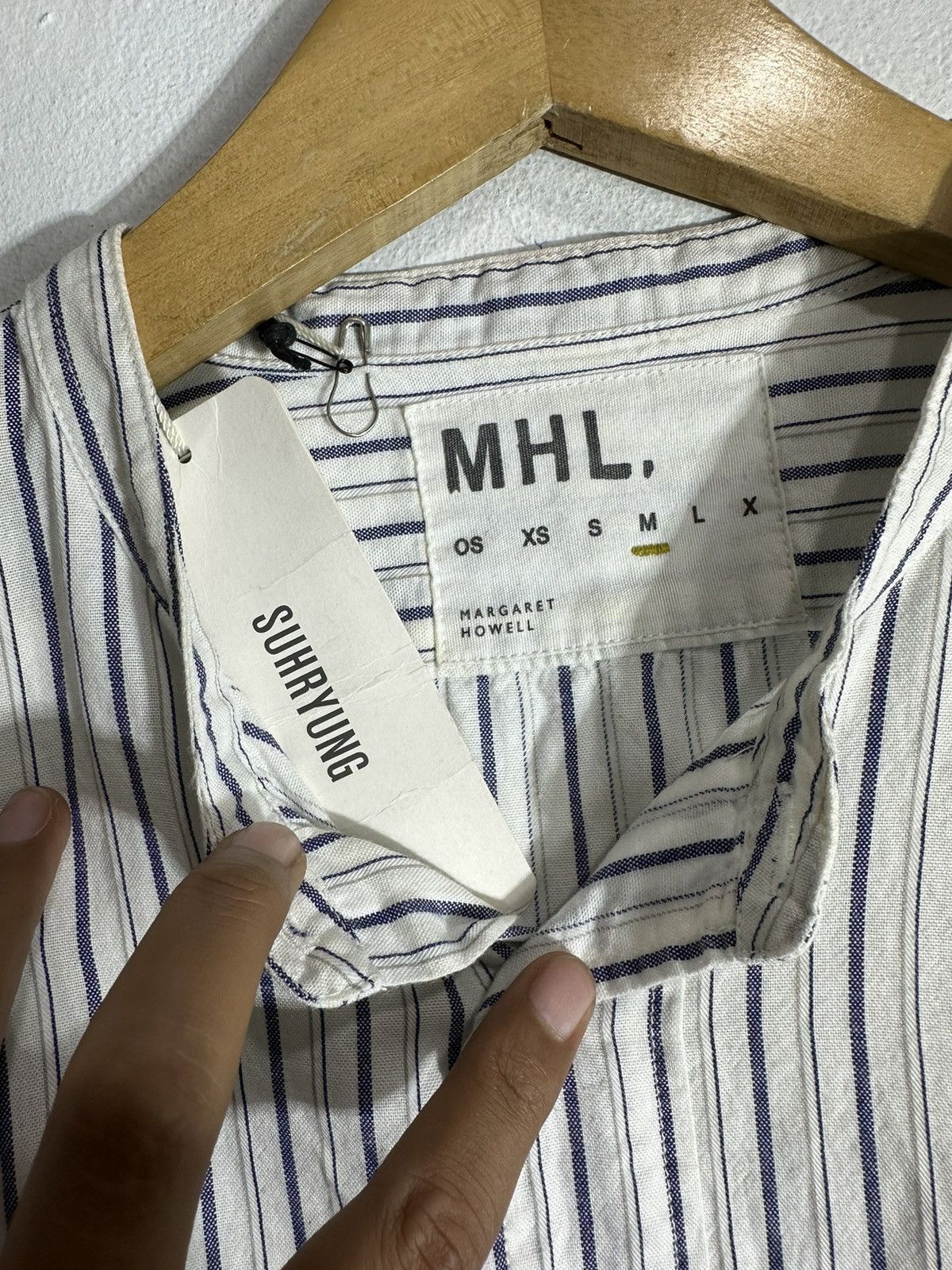 Margaret Howell MARGARET HOWELL MHL Shirt Button Up Striped BNWT Size US L / EU 52-54 / 3 - 9 Thumbnail