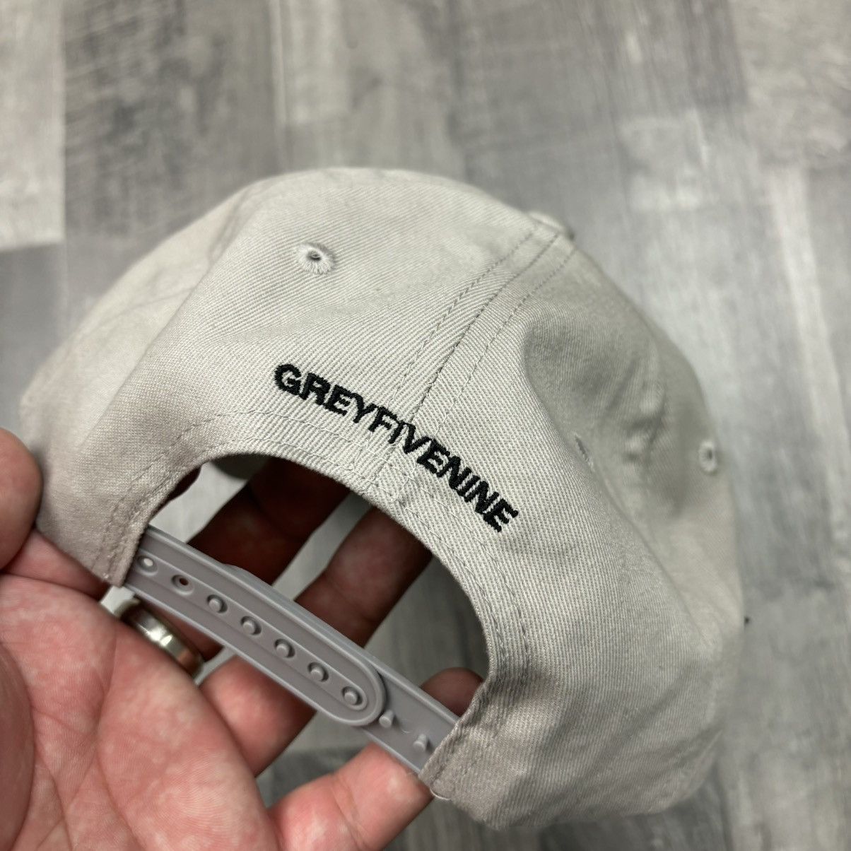 Fuck The Population × G59 Records Grey Day 2024 $uicideboy$ Cream SnapBack Hat Size ONE SIZE - 6 Thumbnail