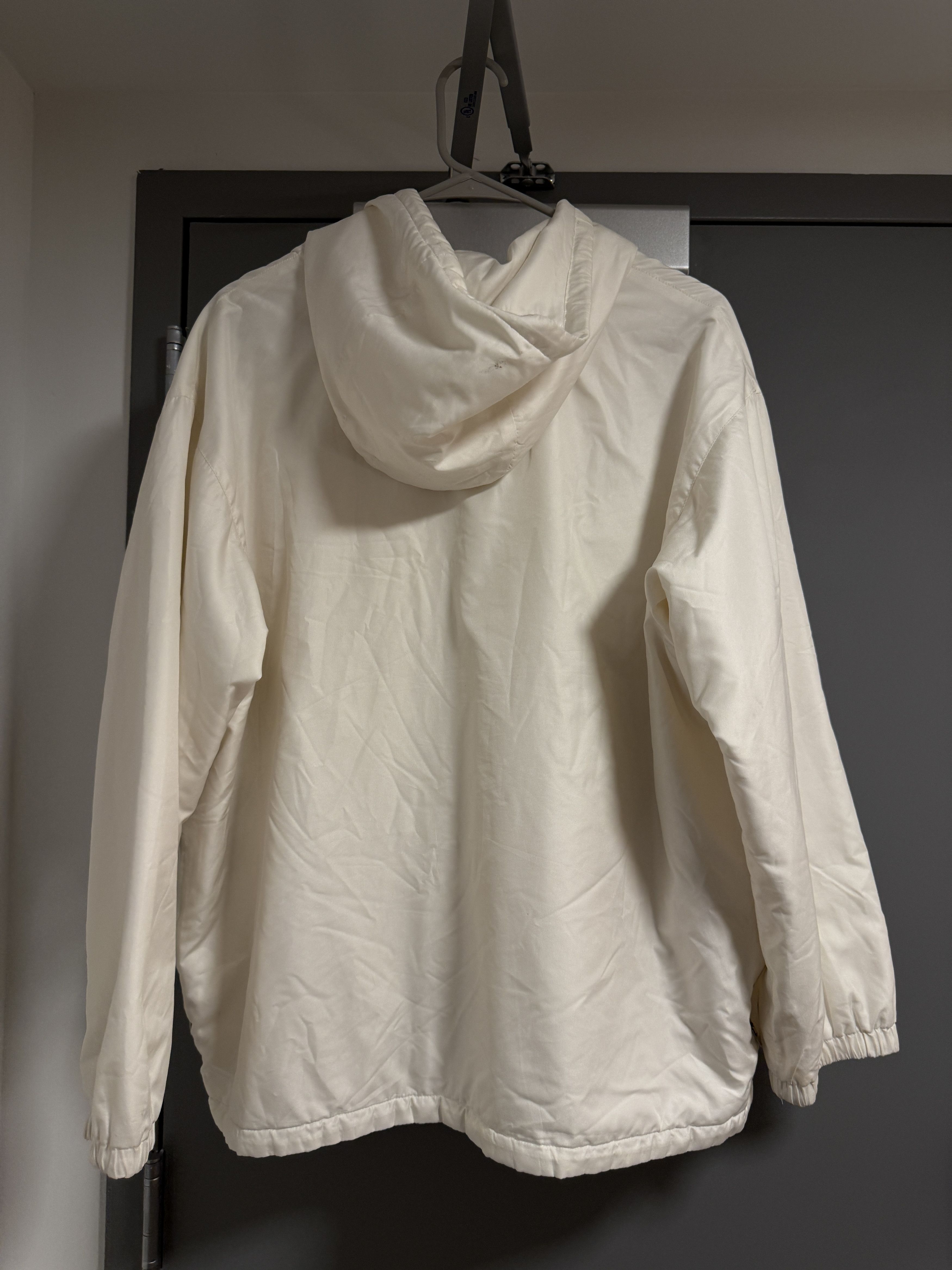 Helmut Lang Vintage Archive 1997 Helmut Lang Cream Light Hooded Jacket Size US M / EU 48-50 / 2 - 4 Thumbnail