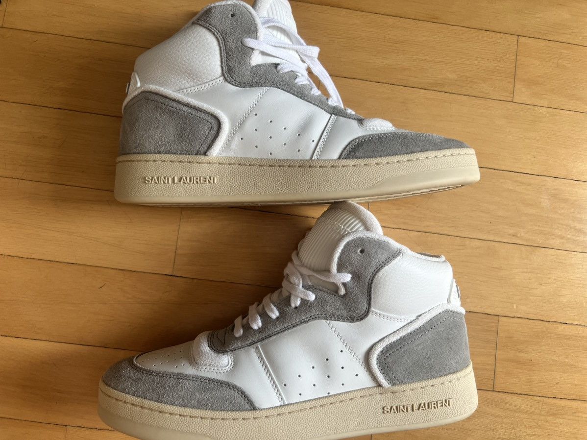 Saint Laurent Paris New Saint Laurent SL80 high top men sneakers IT43/US 10/UK 9 Size US 10 / EU 43 - 3 Thumbnail