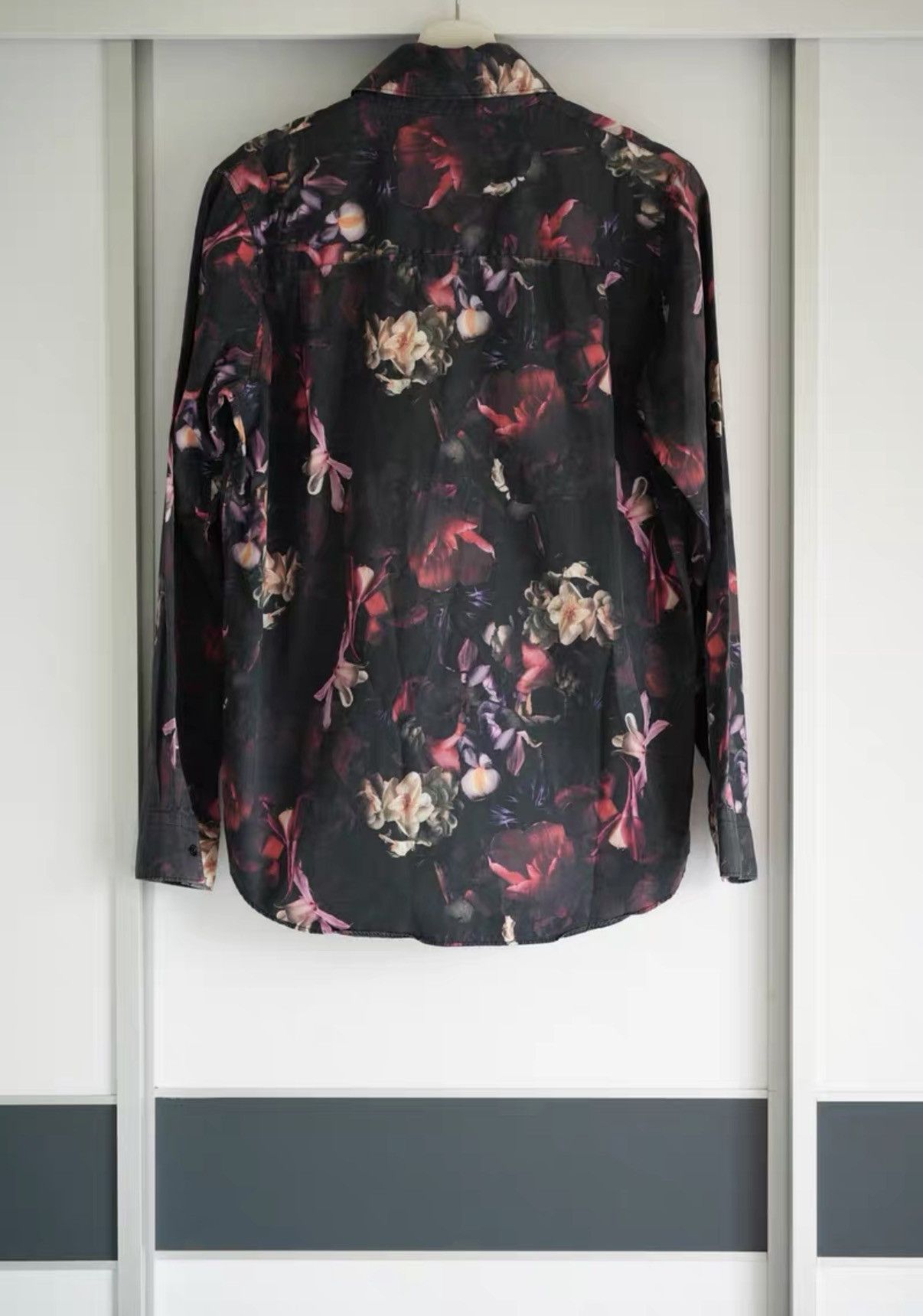 Lad Musician Lad Musician All-Over Floral Print Button-Down Shirt K4 Size US S / EU 44-46 / 1 - 2 Thumbnail
