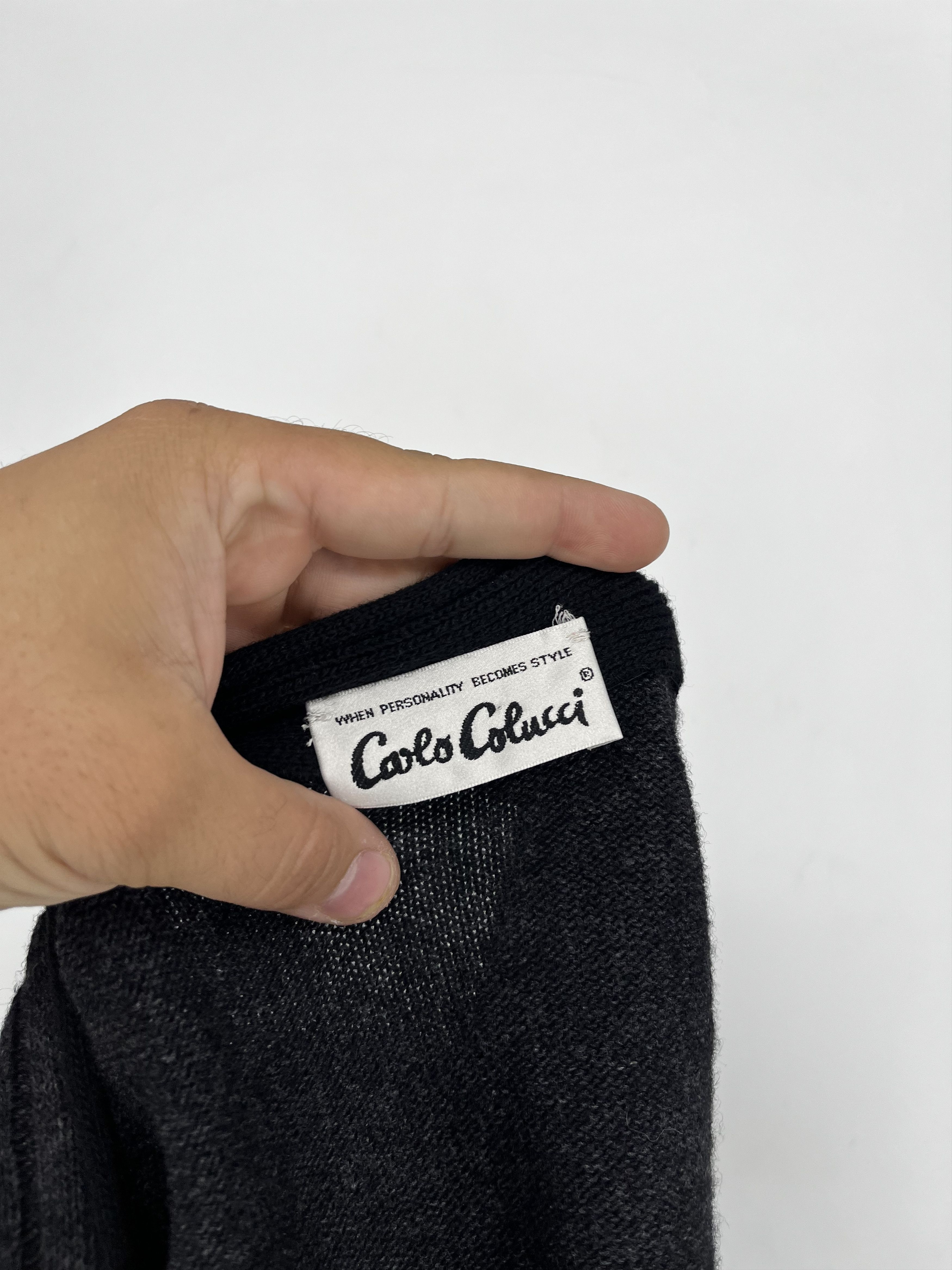 Carlo Colucci Vintage 90S Carlo Colucci Cardigan XLarge / XXL Size US XXL / EU 58 / 5 - 10 Thumbnail