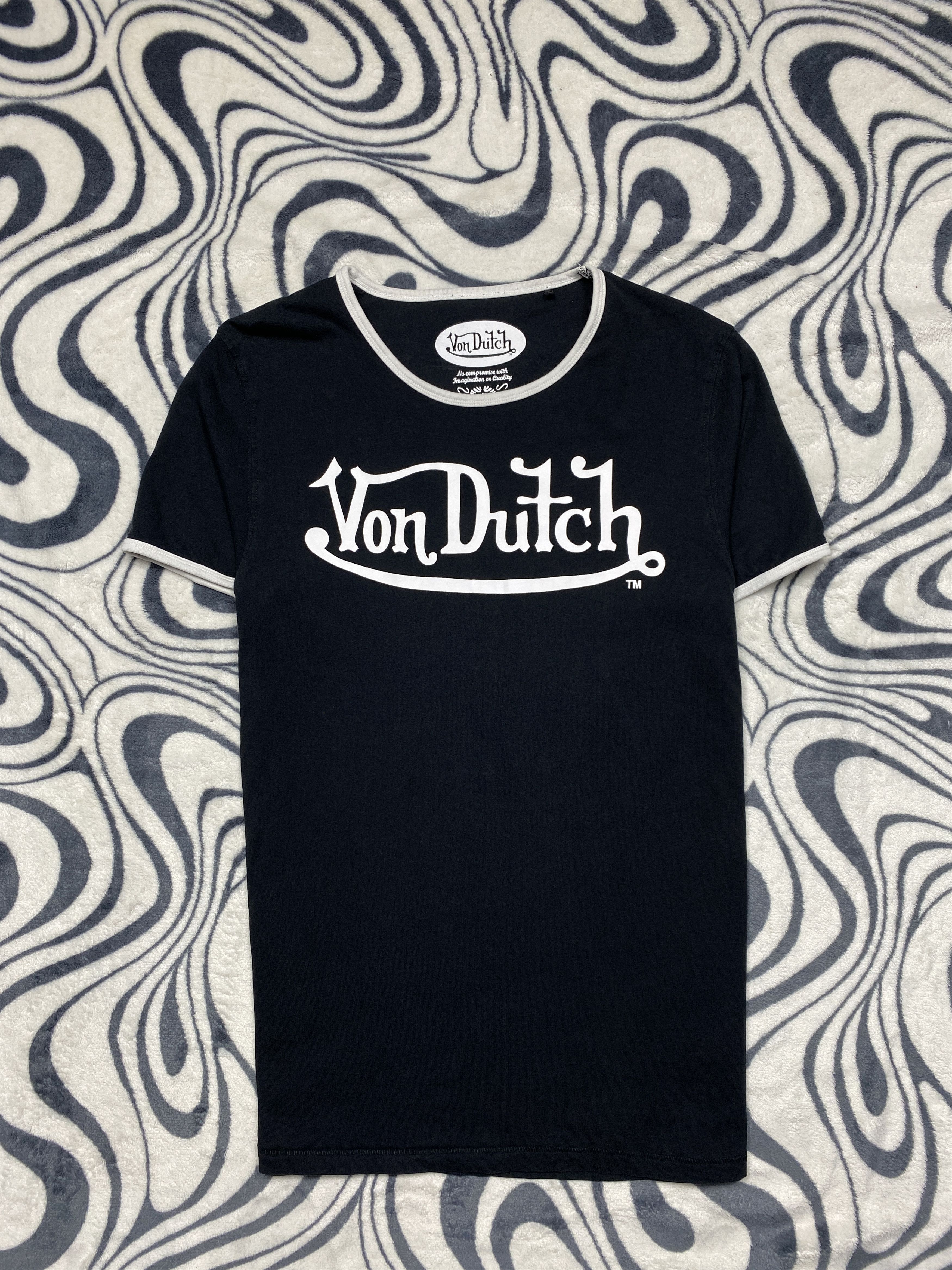 Von Dutch Von Dutch Vintage Mens Crew Neck T-Shirt Size US L / EU 52-54 / 3 - 1 Thumbnail