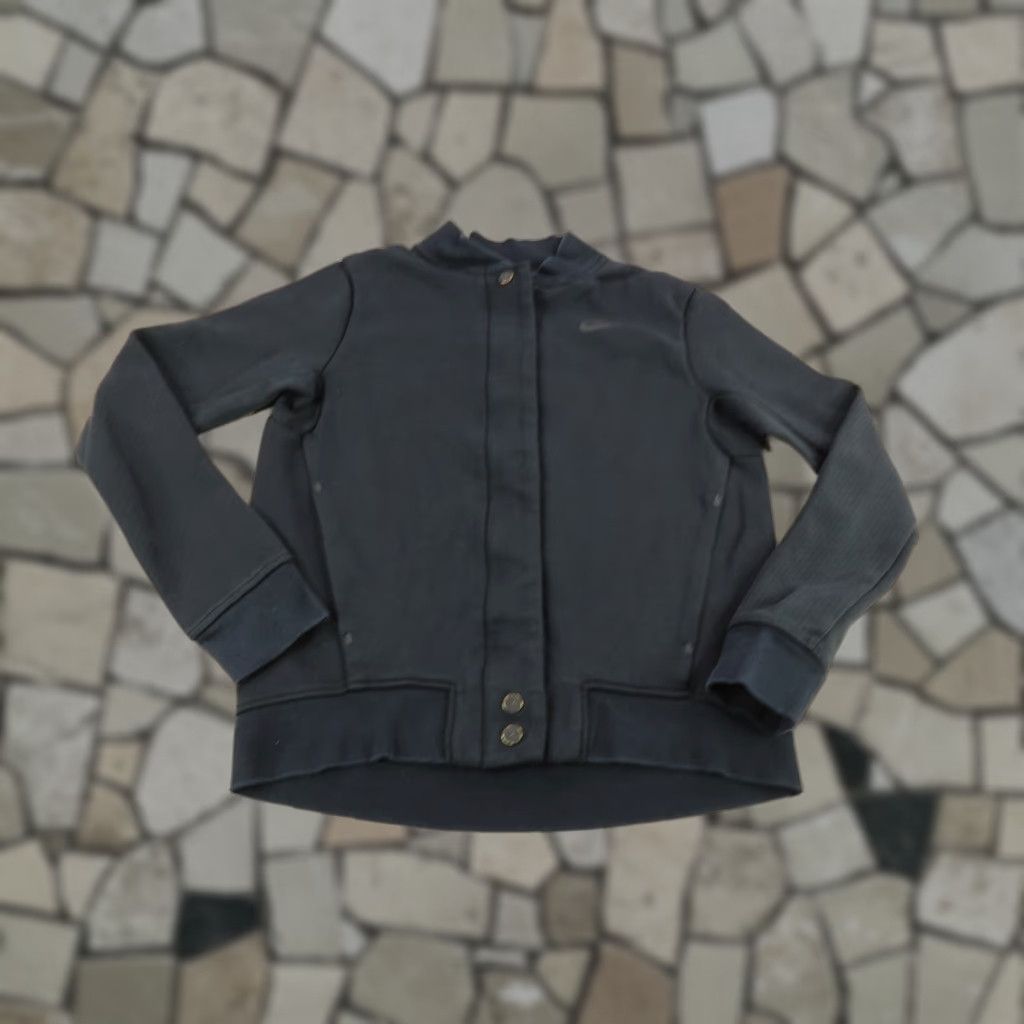 Nike VINTAGE Nike Destroyer Jacket Womens XS Black Tech Fleece Bomber Coat Zip Up Sweatshirt Size XS / US 0-2 / IT 36-38 - 1 Thumbnail