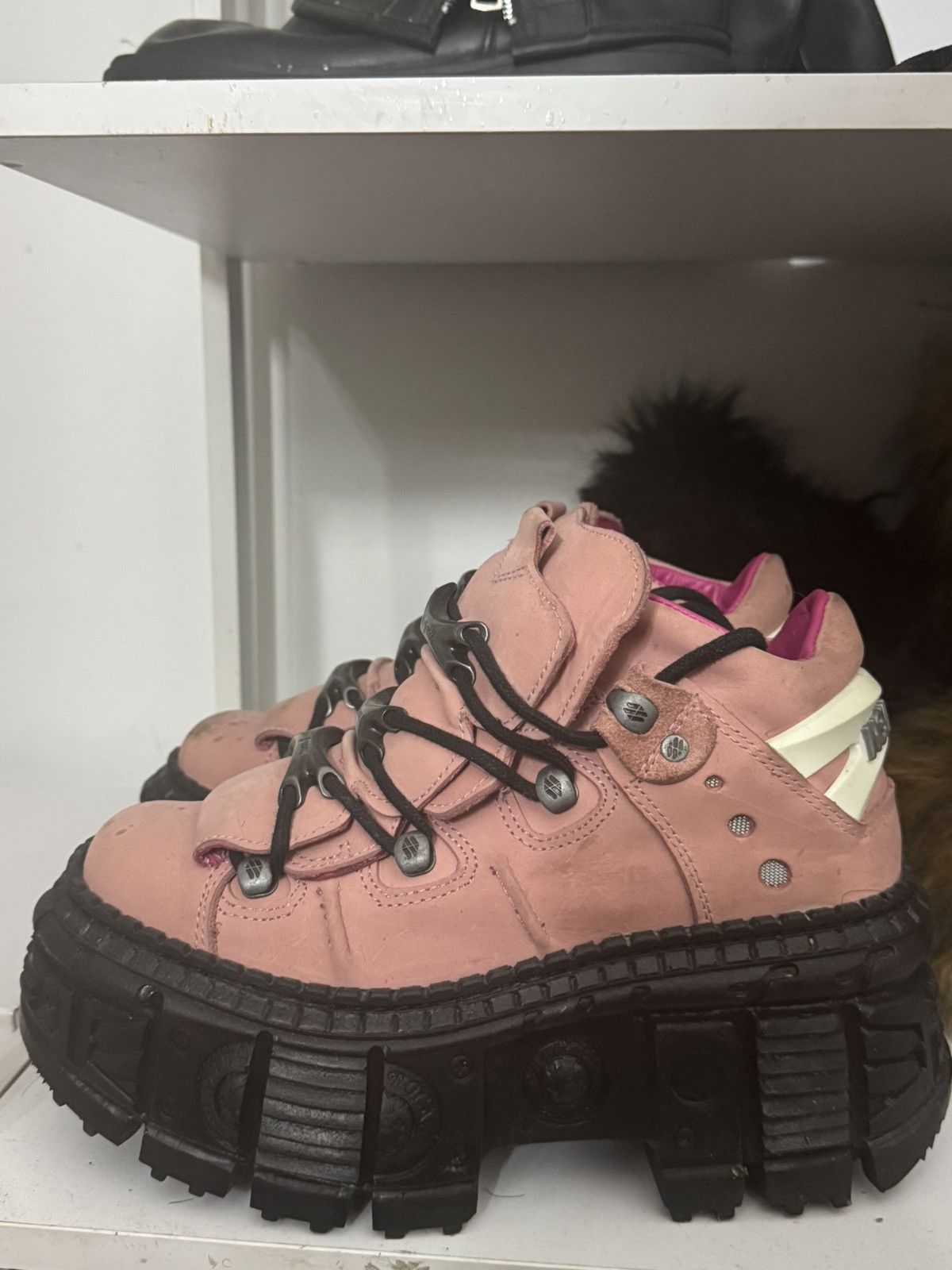 New Rock Pink New Rock Size US 10 / IT 40 - 1 Thumbnail