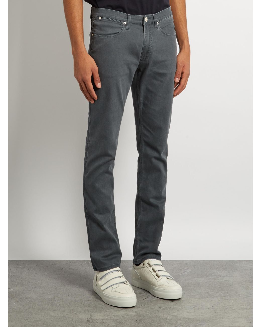 Acne Studios Acne Studios Max Darko Slim Leg Jeans In Grey 28/32 Size US 28 / EU 44 - 11 Thumbnail