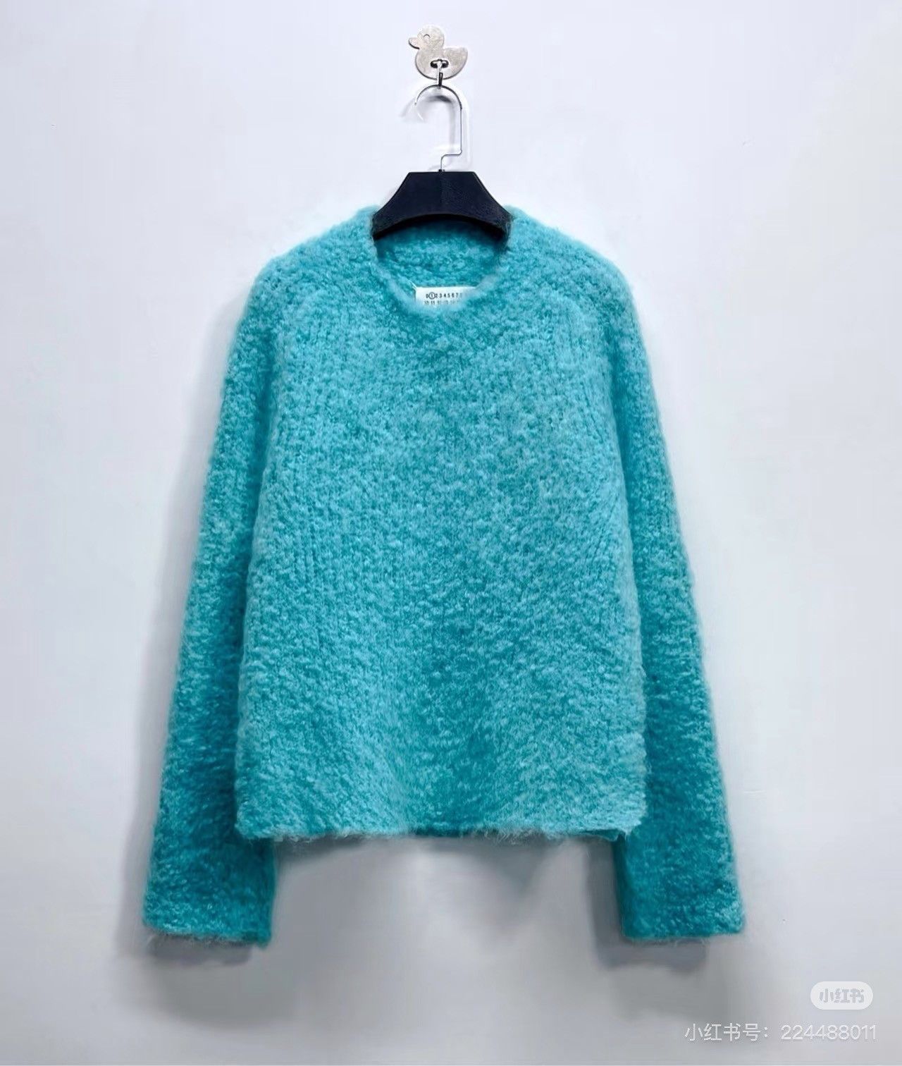 Maison Margiela Maison Margiela Aqua blue plush sweater 2501-Nextarrow Size M / US 6-8 / IT 42-44 - 5 Thumbnail