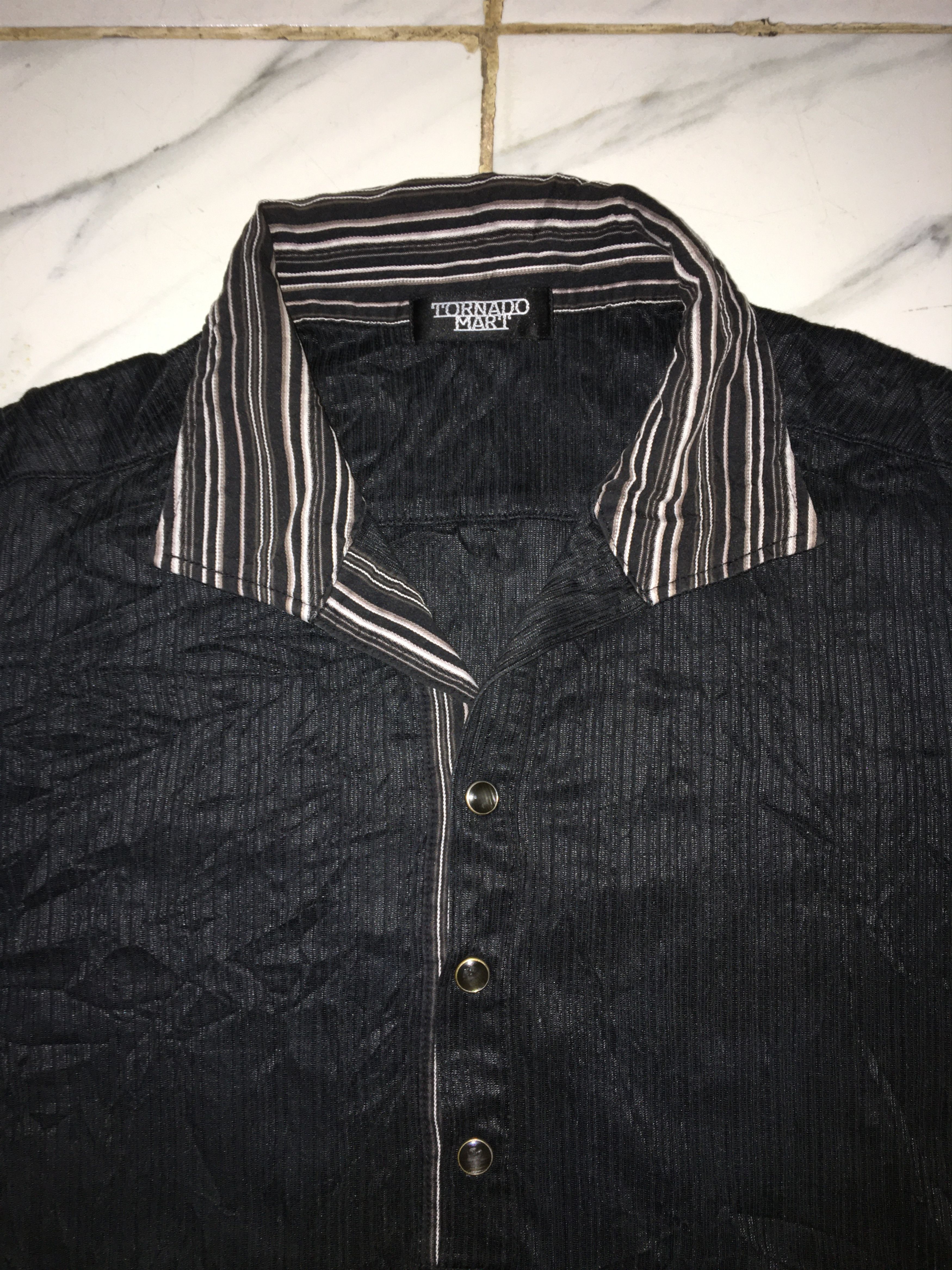 トップス 2000s tornado mart Rebuilding polo shirt Rare Vintage Japanese Brand Tornado Mart Shirt 2000s - Etsy