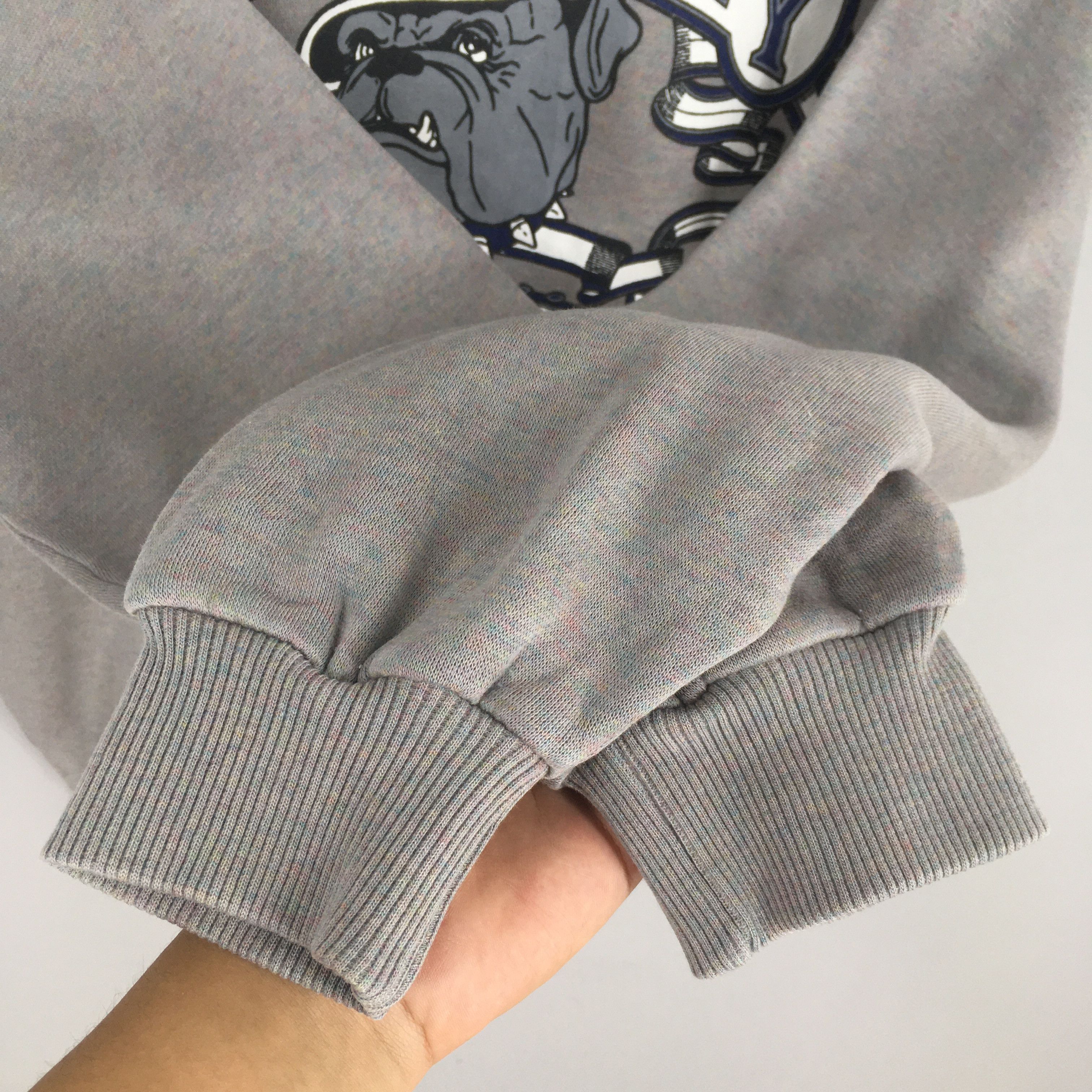 NCAA Vintage 90s Georgetown University Gray Sweatshirt Large Size US L / EU 52-54 / 3 - 5 Thumbnail