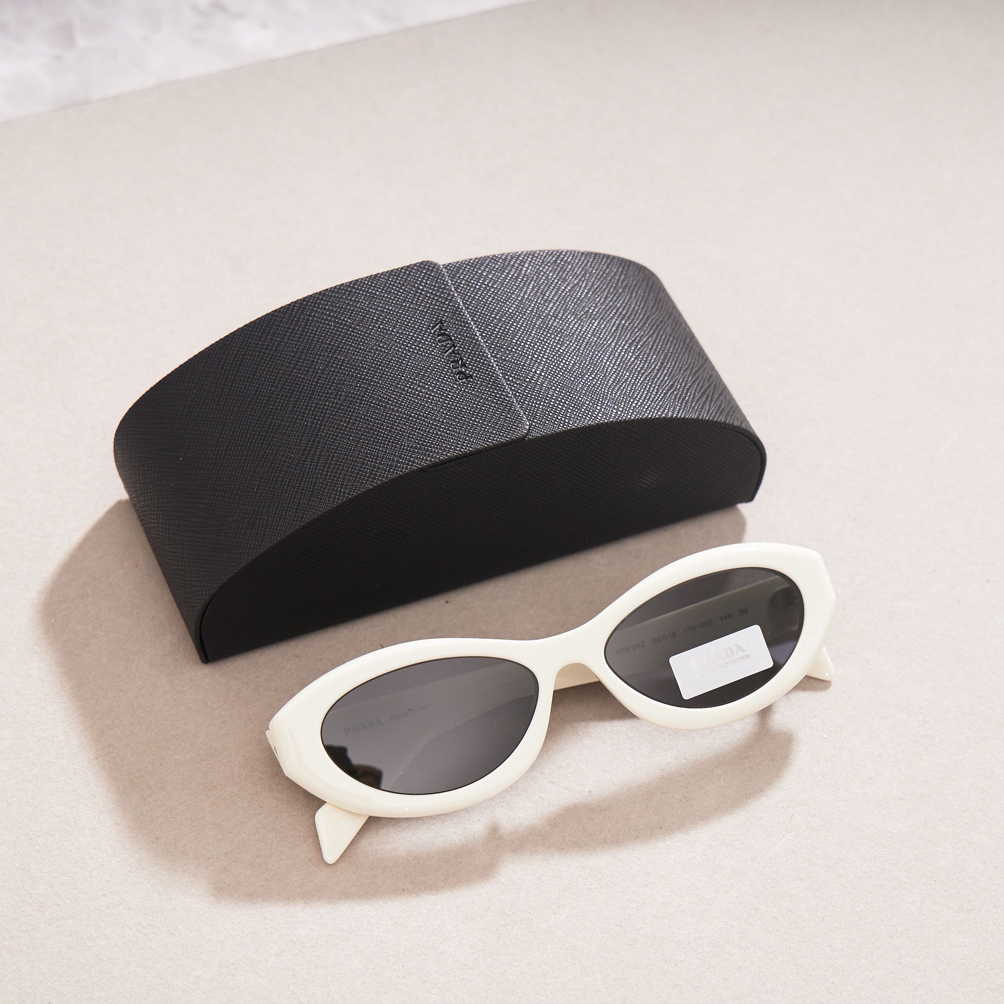 Prada PRADA PR 26ZS 17K08Z Sunglasses White Size ONE SIZE - 3 Thumbnail