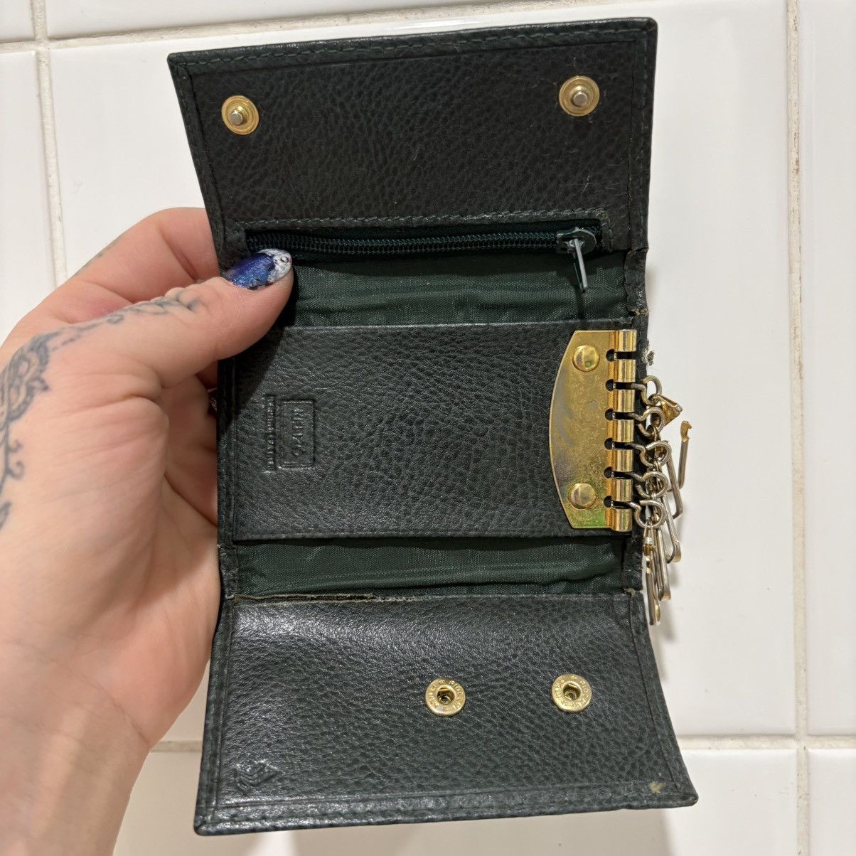 Kenzo Vintage Kenzo Key Wallet Leather Size ONE SIZE - 13 Thumbnail
