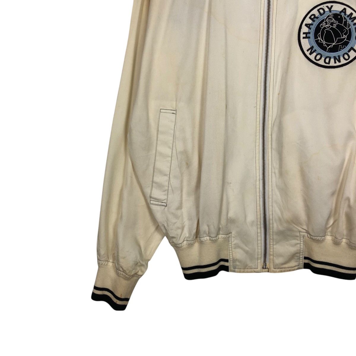 Japanese Brand × Vintage 📌Vintage Bomber Jacket Hardy Amies Sport Big Logo Size US M / EU 48-50 / 2 - 5 Thumbnail