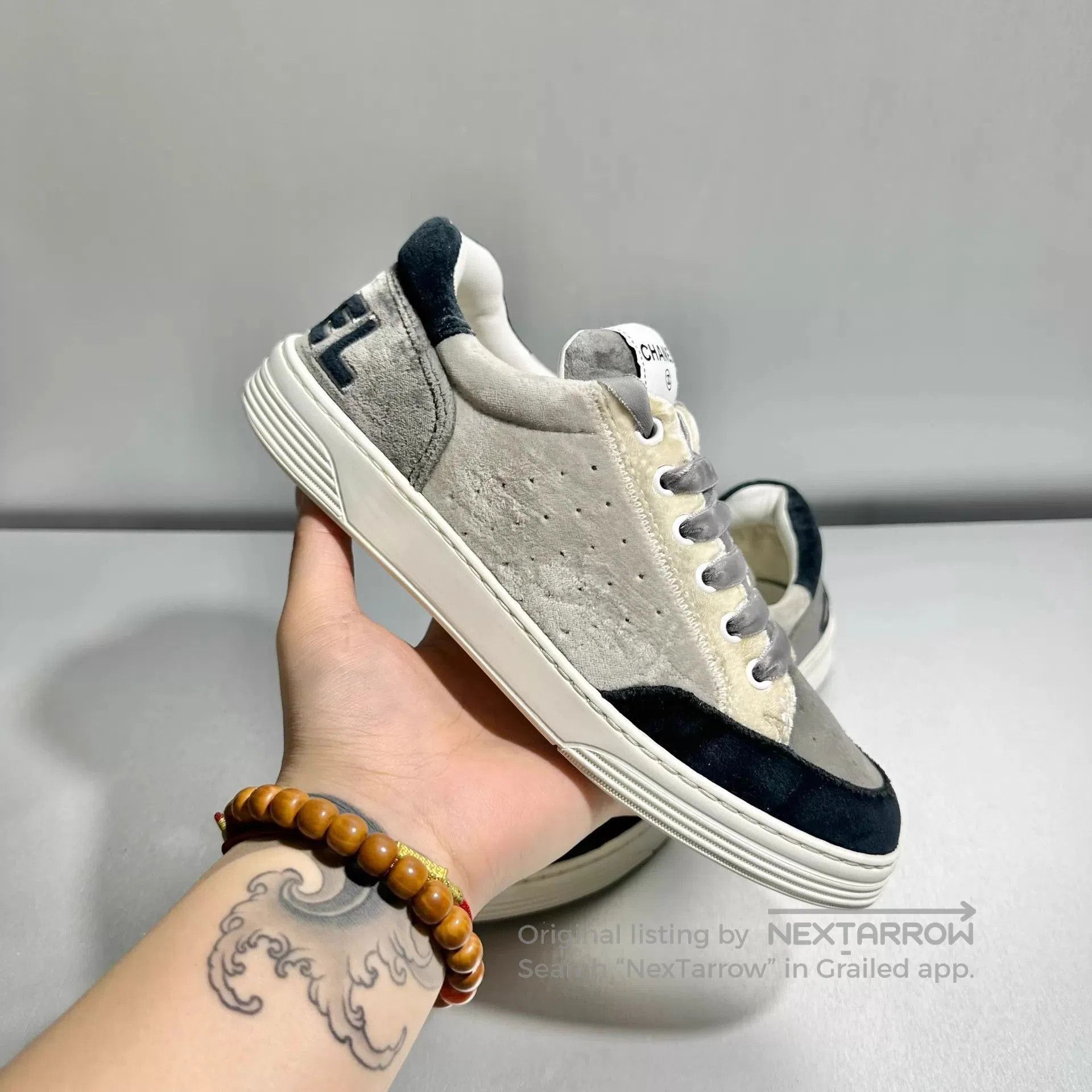 Chanel Multi-Color Low-Top Sneakers. Size US 6 / EU 39 - 8 Thumbnail