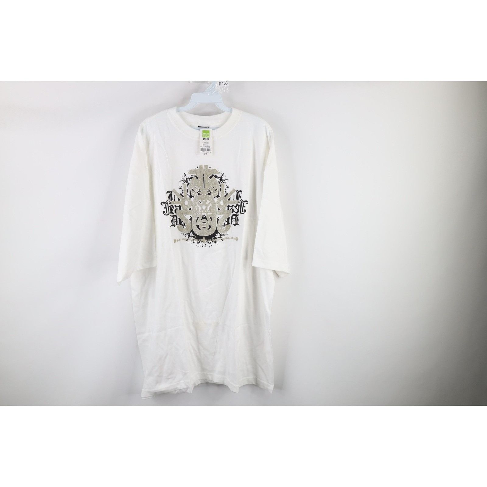 Marithe + Francois Girbaud × Vintage NOS Vintage 90s Marithe Francois Girbaud Baggy T-Shirt Size US XXL / EU 58 / 5 - 1 Thumbnail