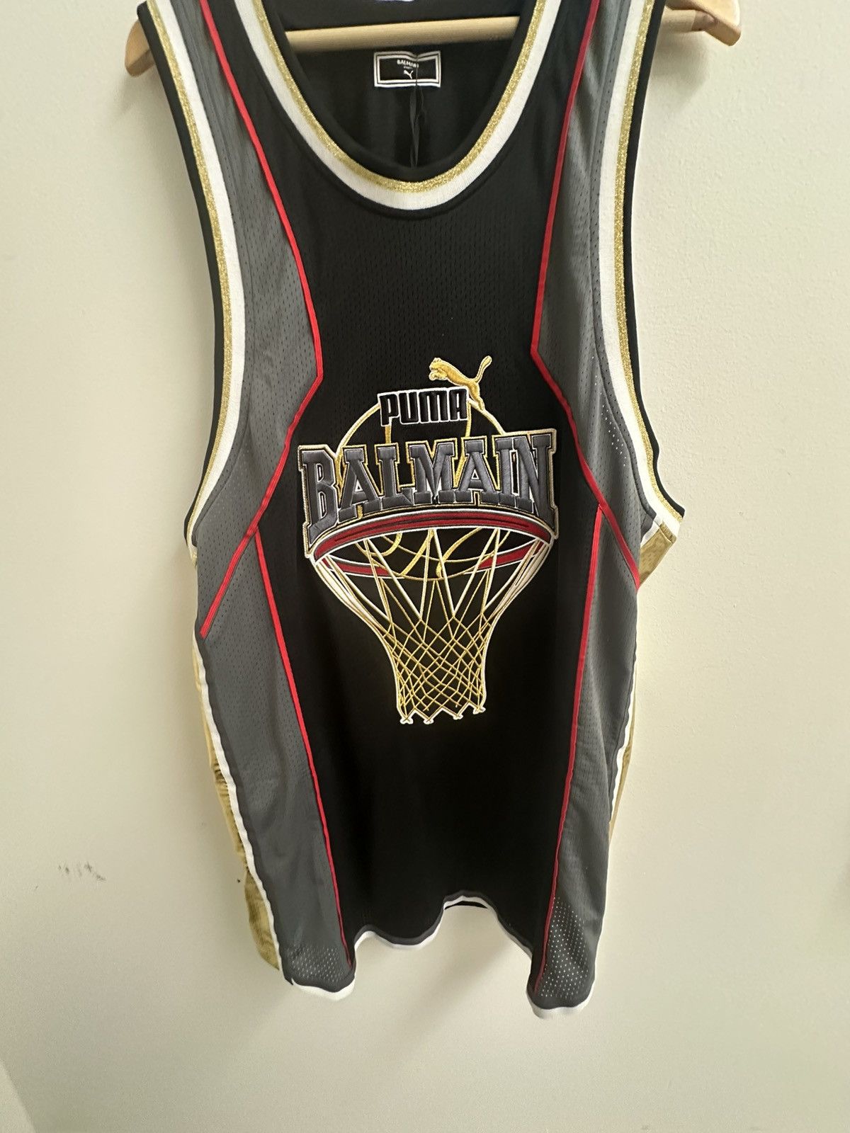 Balmain Balmain x Puma basketball jersey Size US XXL / EU 58 / 5 - 1 Thumbnail