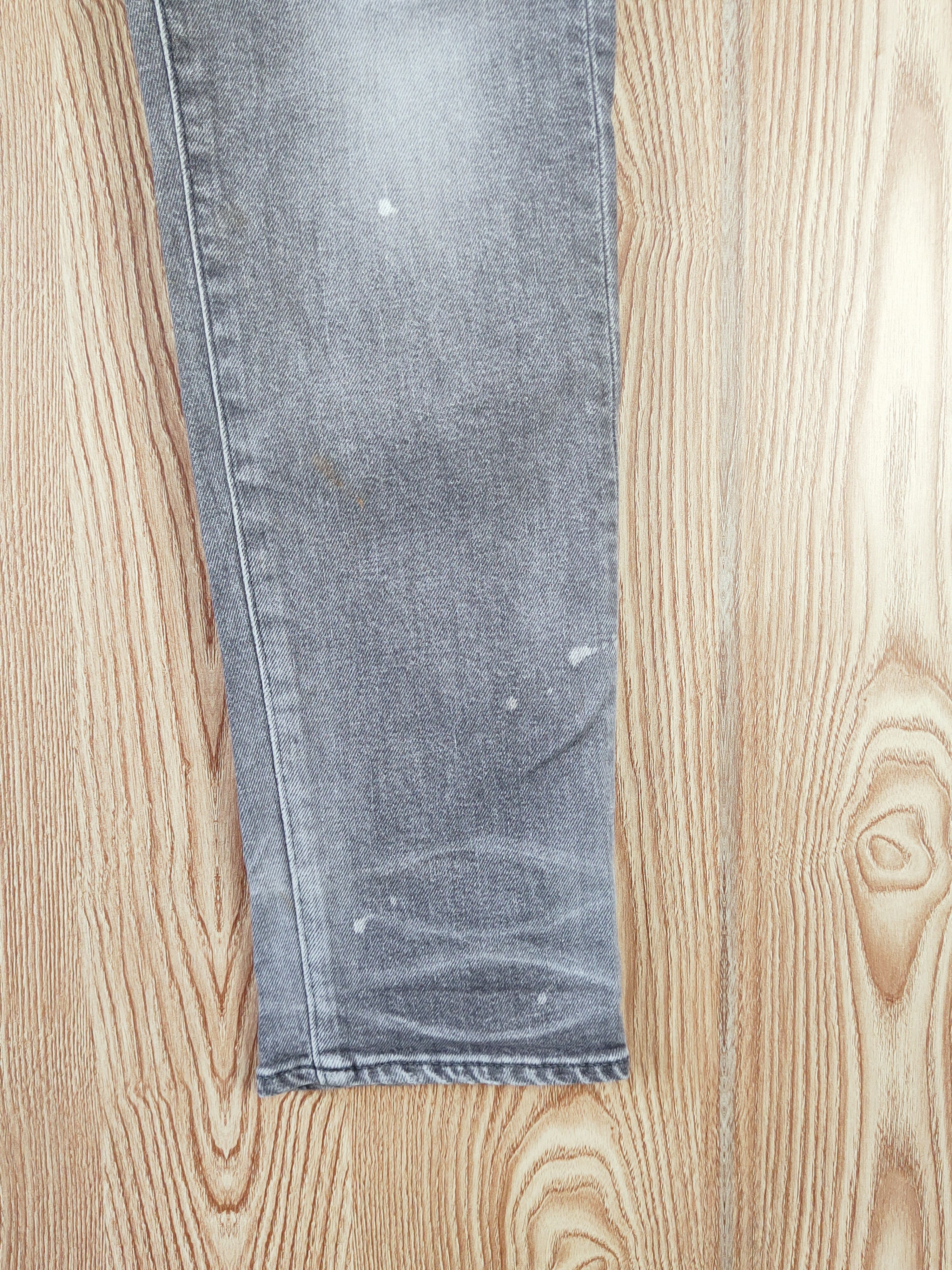 Japan Blue Jeans D Japan Blue Jeans Gray Faded Distressed Ripped Jeans #W110 Size US 32 / EU 48 - 6 Thumbnail