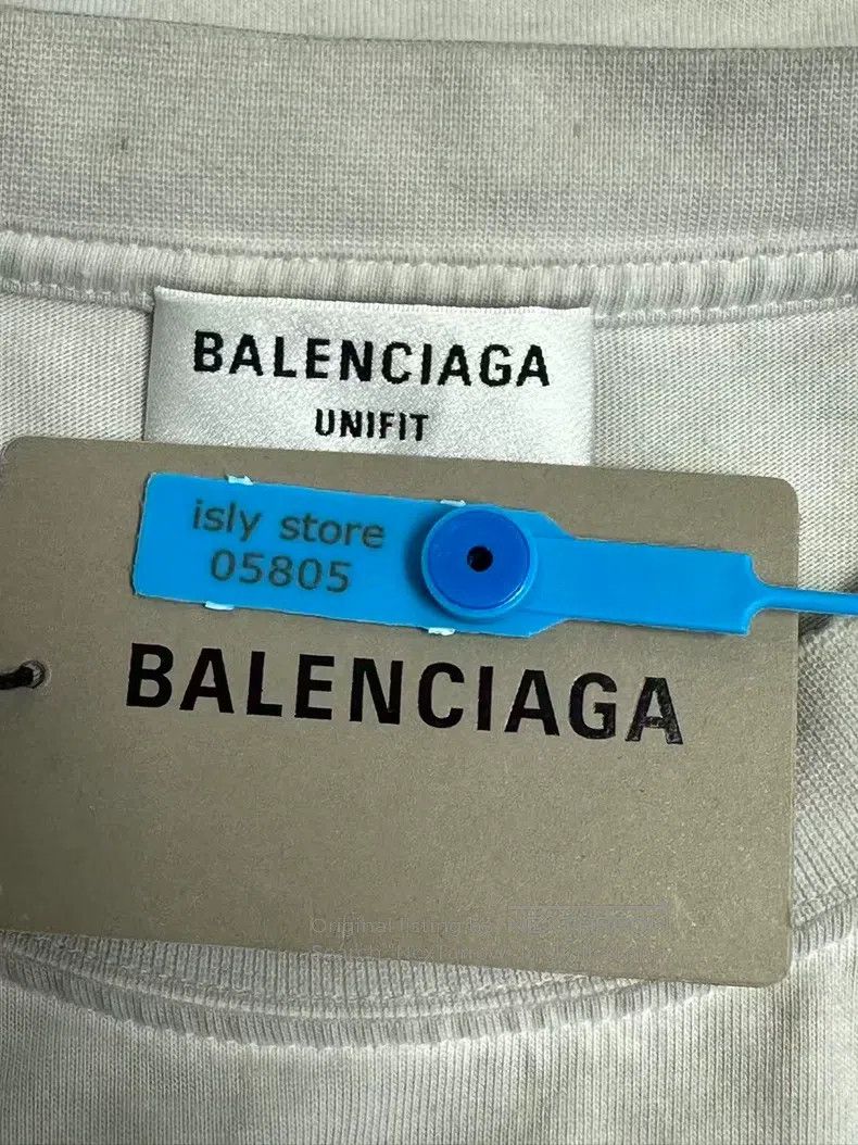 Balenciaga Balenciaga Lightning Pattern Printed Short Sleeve Size US L / EU 52-54 / 3 - 4 Thumbnail