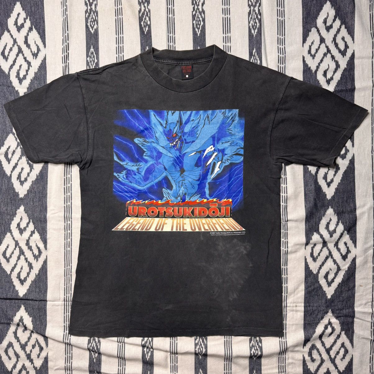 Vintage Vintage 90's Anime Urotsukidoji Tee Size US L / EU 52-54 / 3 - 1 Thumbnail